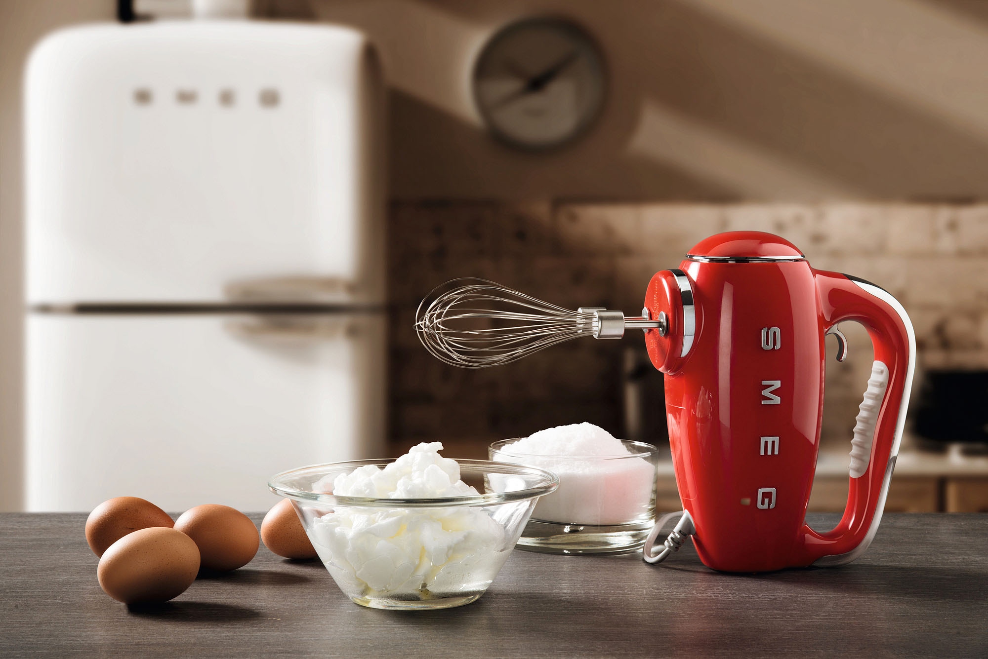 Smeg Handmixer »HMF01RDEU Rot« 250 W