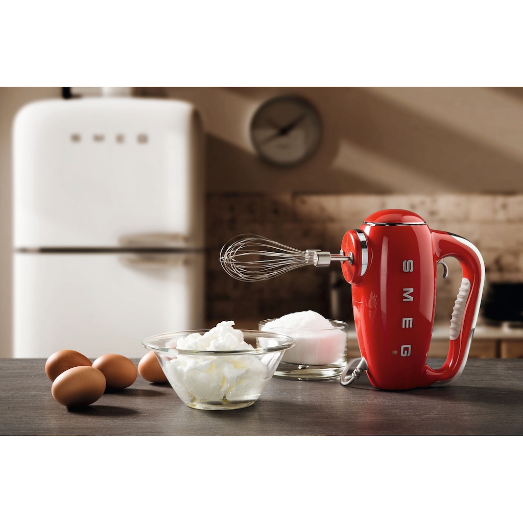 Smeg Handmixer »HMF01RDEU Rot«, 250 W