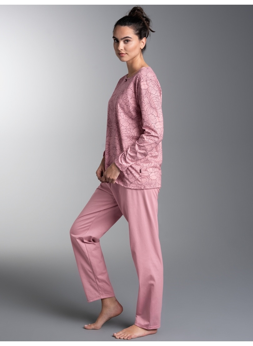 Trigema Schlafanzug »TRIGEMA Pyjama mit floralem Allover-Print« 1