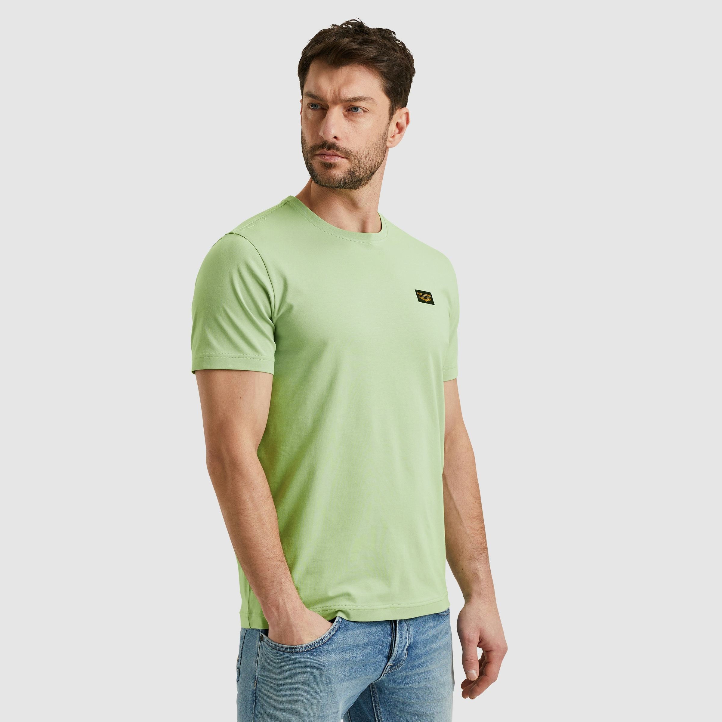 PME LEGEND T-Shirt mit Logobadge günstig online kaufen