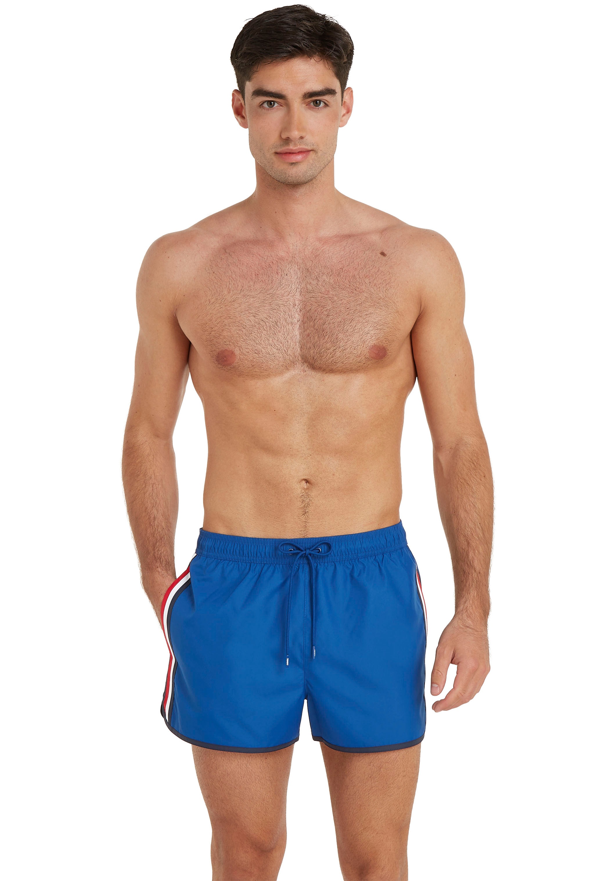 Tommy Hilfiger Swimwear Badeshorts "RUNNER", mit Brand-Streifen günstig online kaufen