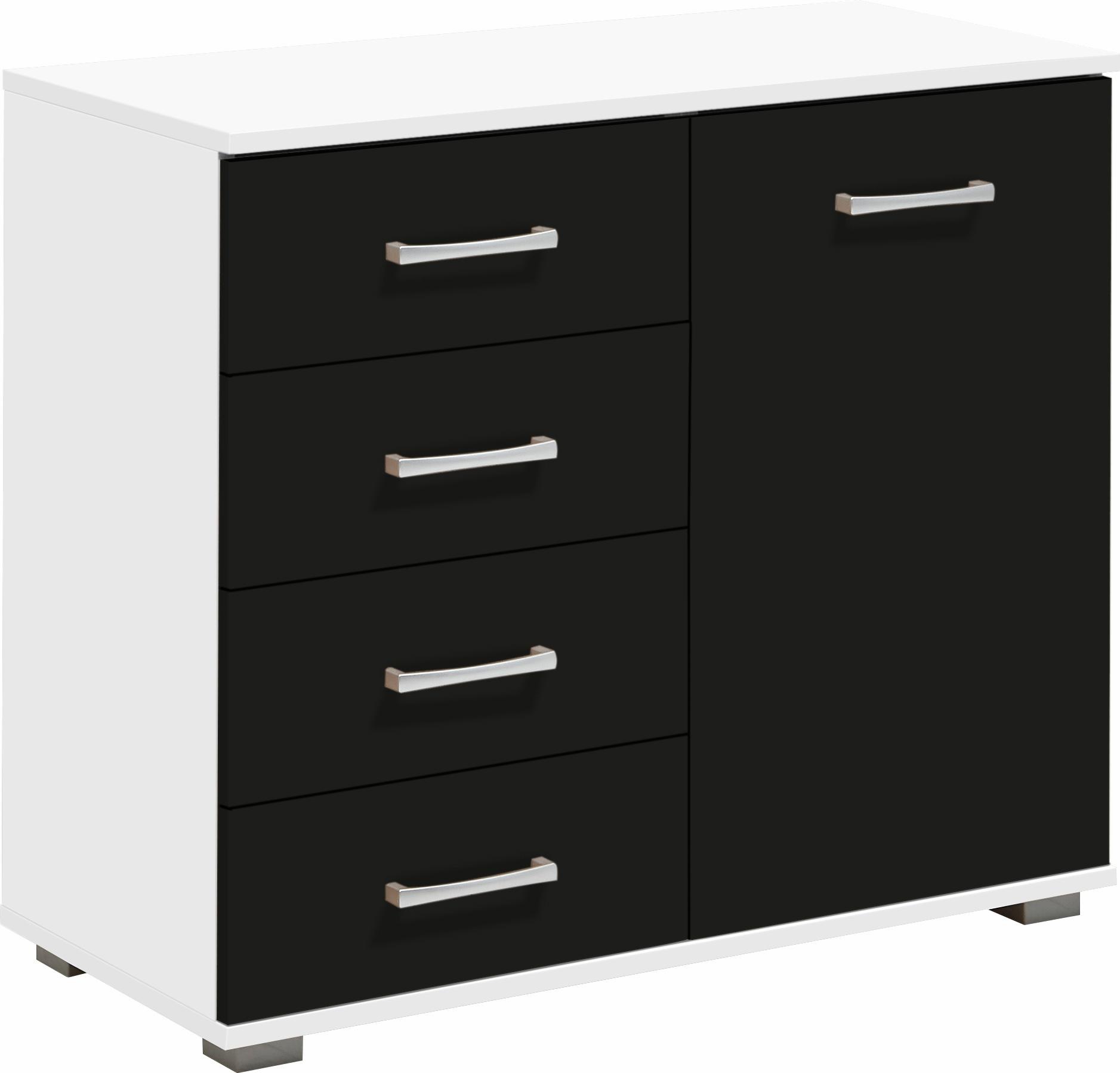 priess Kombikommode "Barcelona mit 4 Schubkästen und Tür in 6 Farben" günstig online kaufen