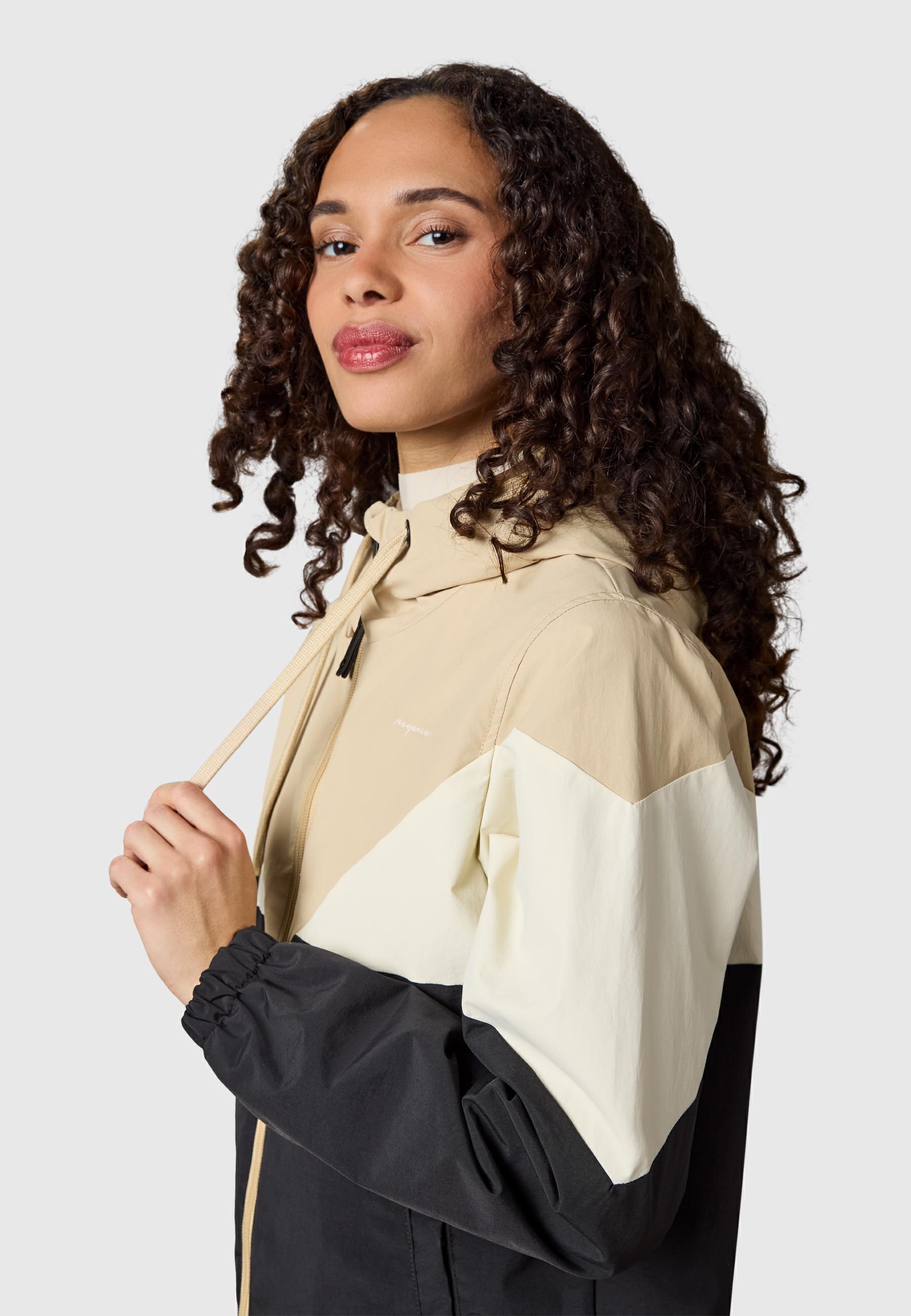 Ragwear Funktionsjacke »Rochele« mit Kapuze wasserdichte Damen Übergangsjacke mit großer Kapuze
