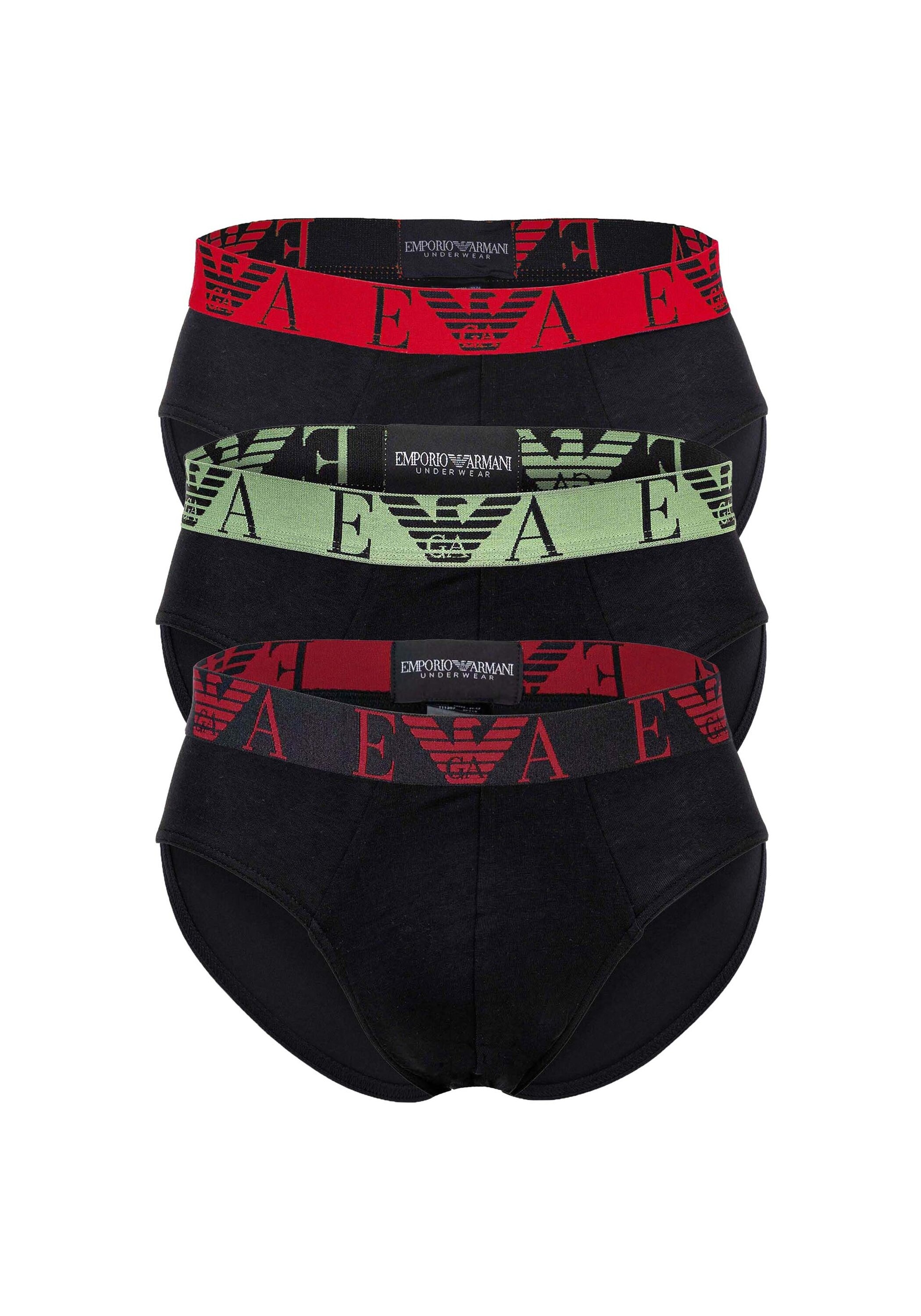 Emporio Armani Slip "Slip Bold Monogram 3er Pack"