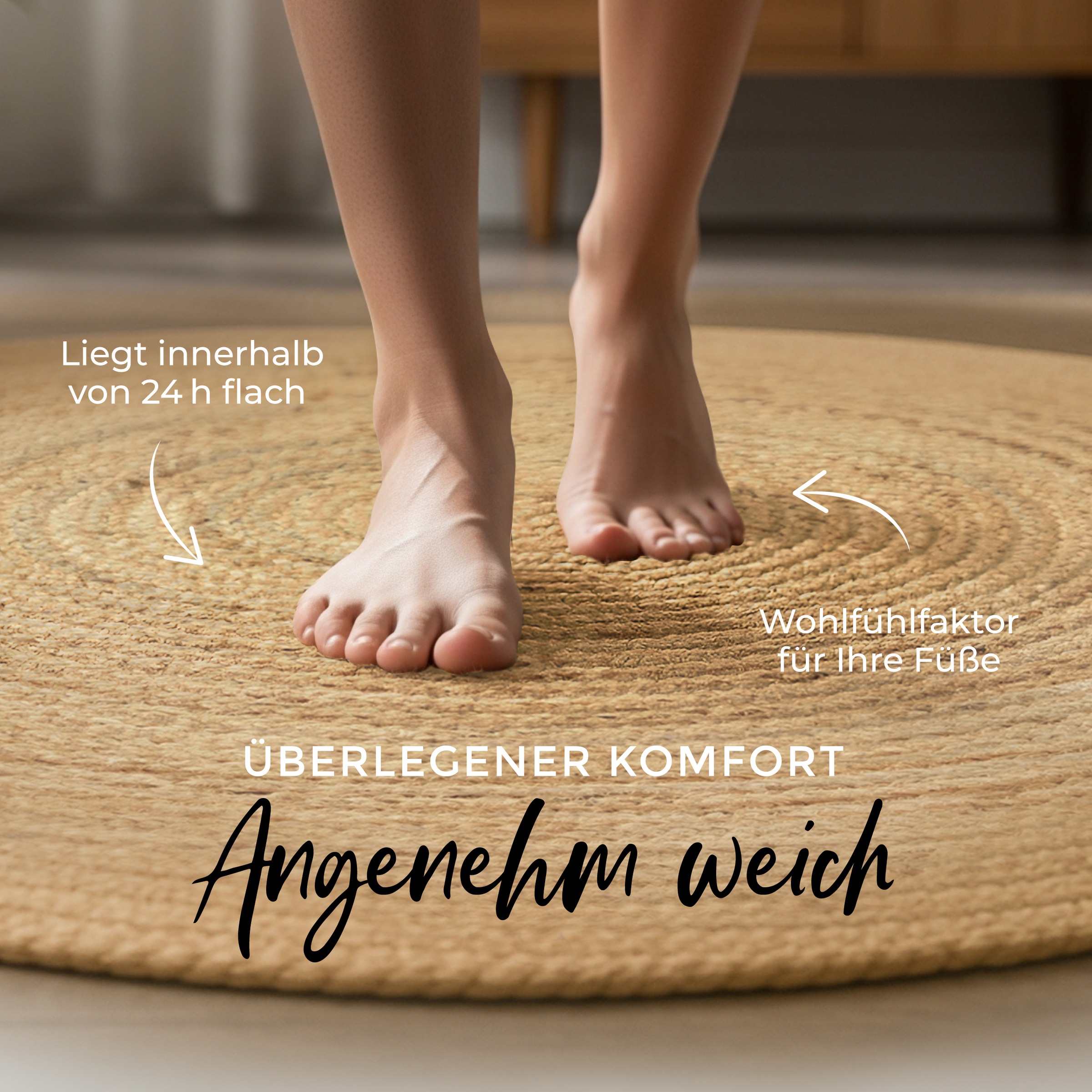 Carpetfine Nele Rug Natural 300cm 3