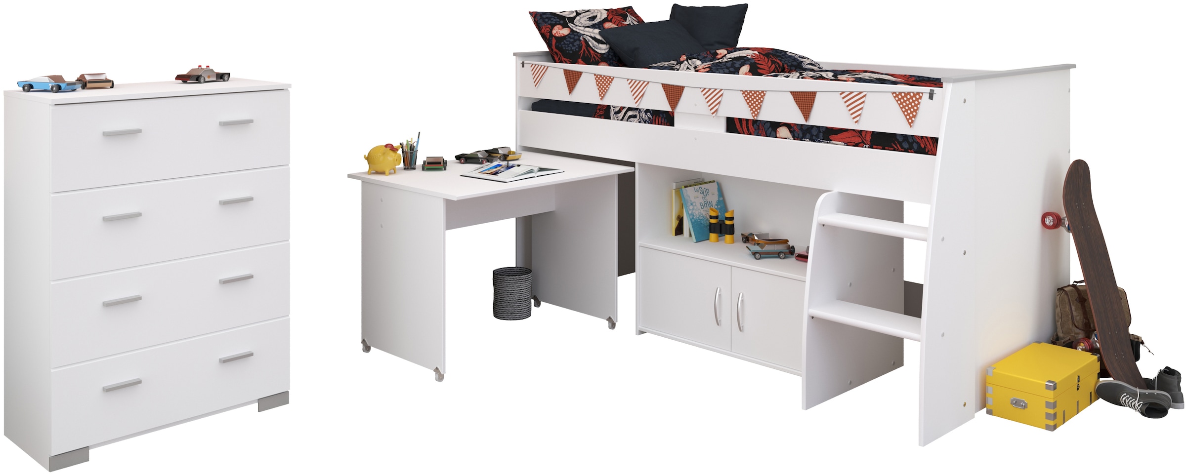 Parisot Jugendzimmer-Set "Parisot Kinderzimmer Reverse 13" 2 Stk. tlg. inte günstig online kaufen