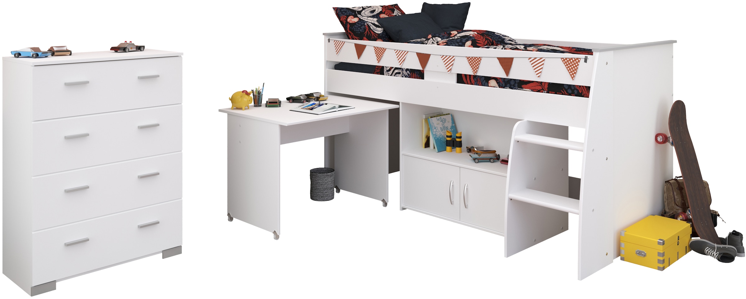 Parisot Jugendzimmer-Set "Parisot Kinderzimmer Reverse 13", (2 tlg.), integ günstig online kaufen