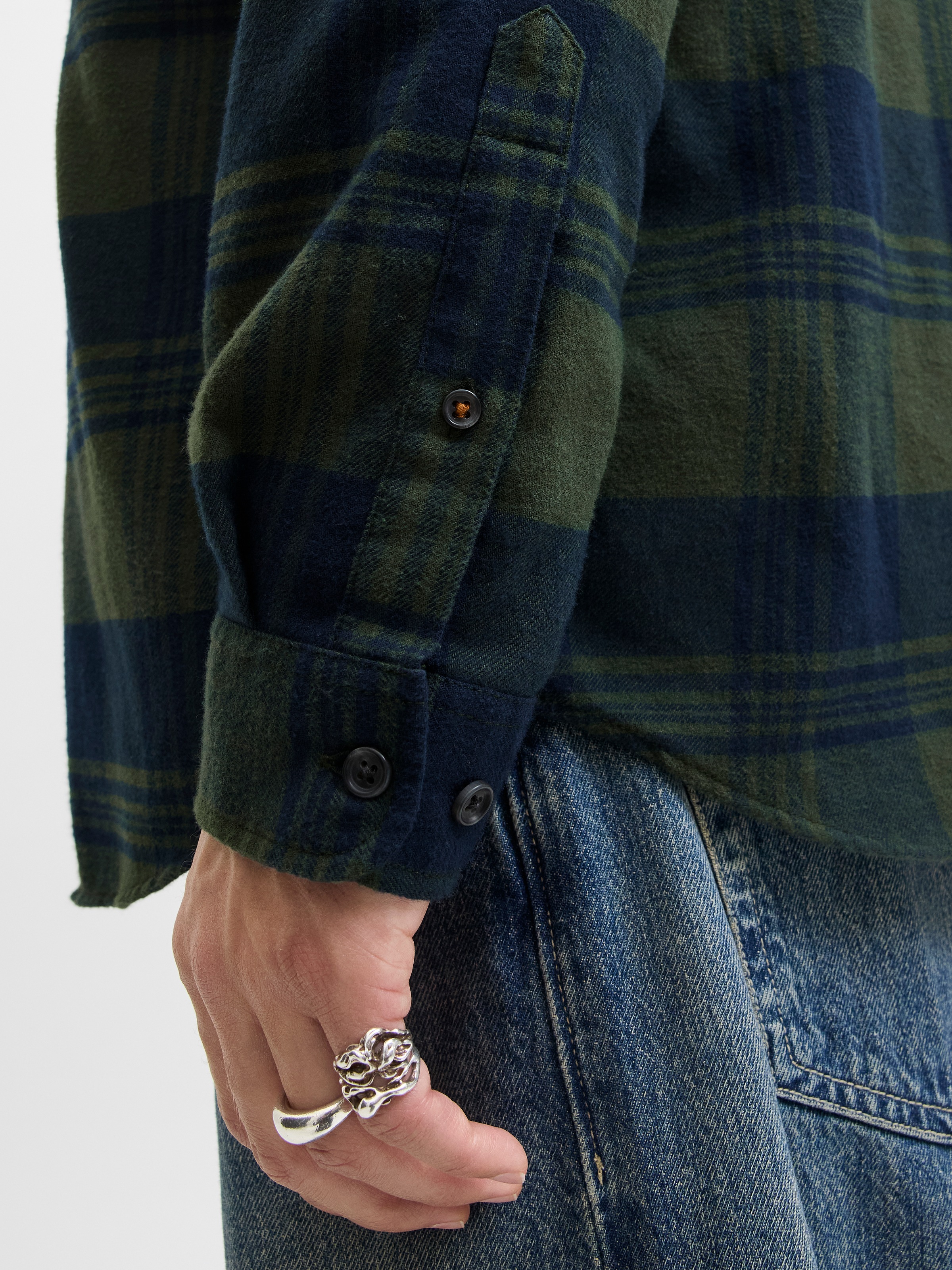 Thumbnail - Jack & Jones Langarmhemd "JJJAMES BUFFALO SHIRT LS"