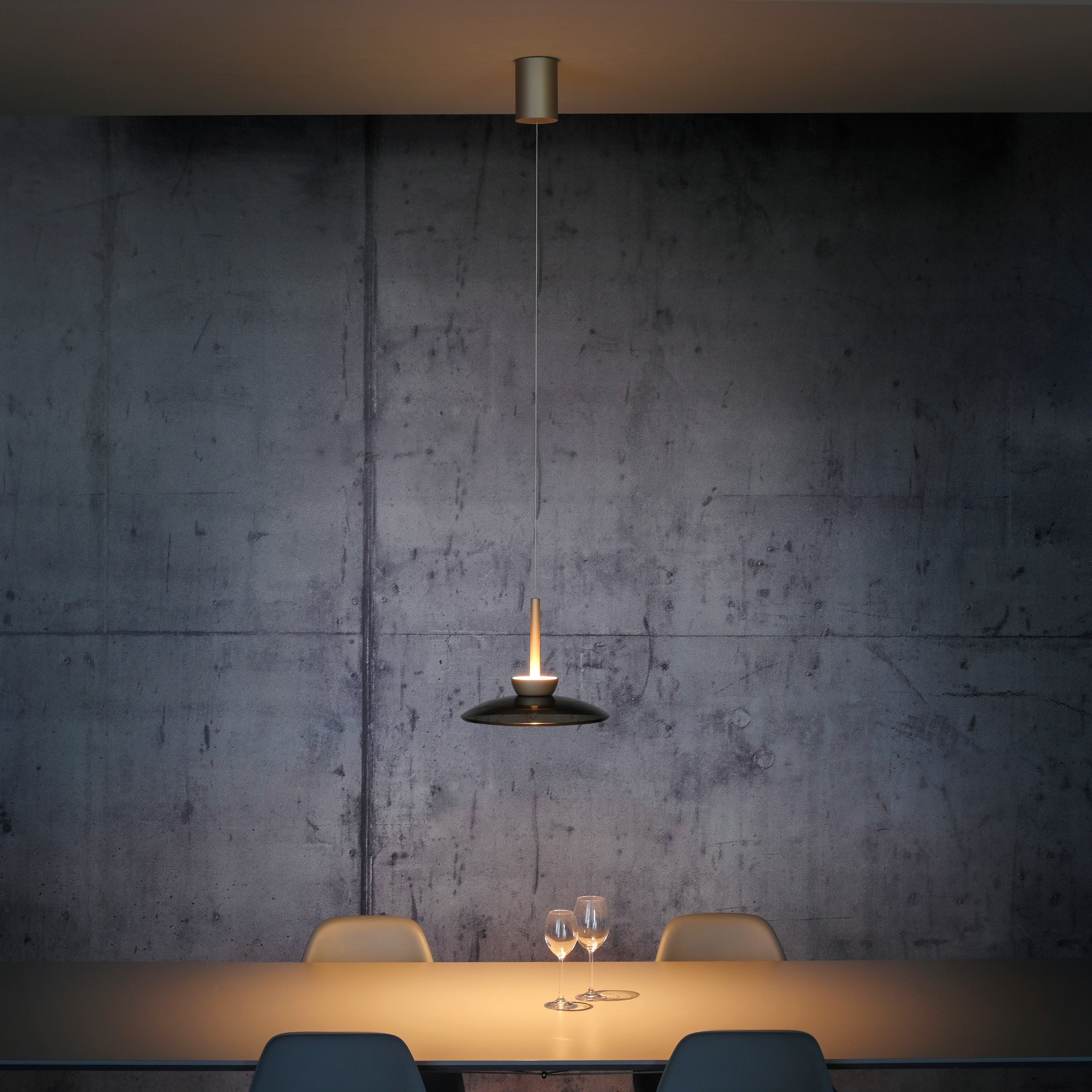 Neuhaus PURE LED Pendelleuchte »PURE Moon« LED-Board 1 Stk. Warmweiß Comfort Lift, dimmfähig über separaten Tronicdimmer