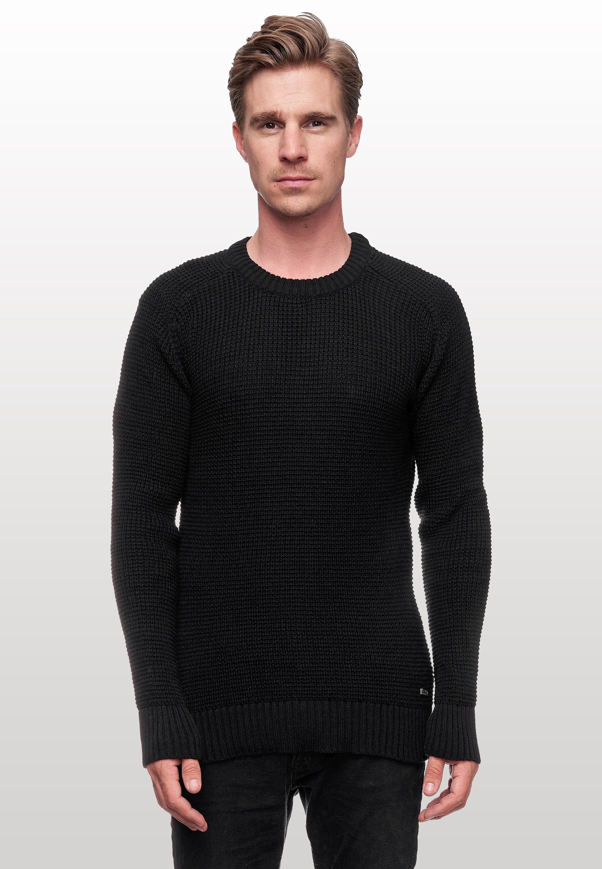 Rusty Neal Strickpullover, in sportlichem Design