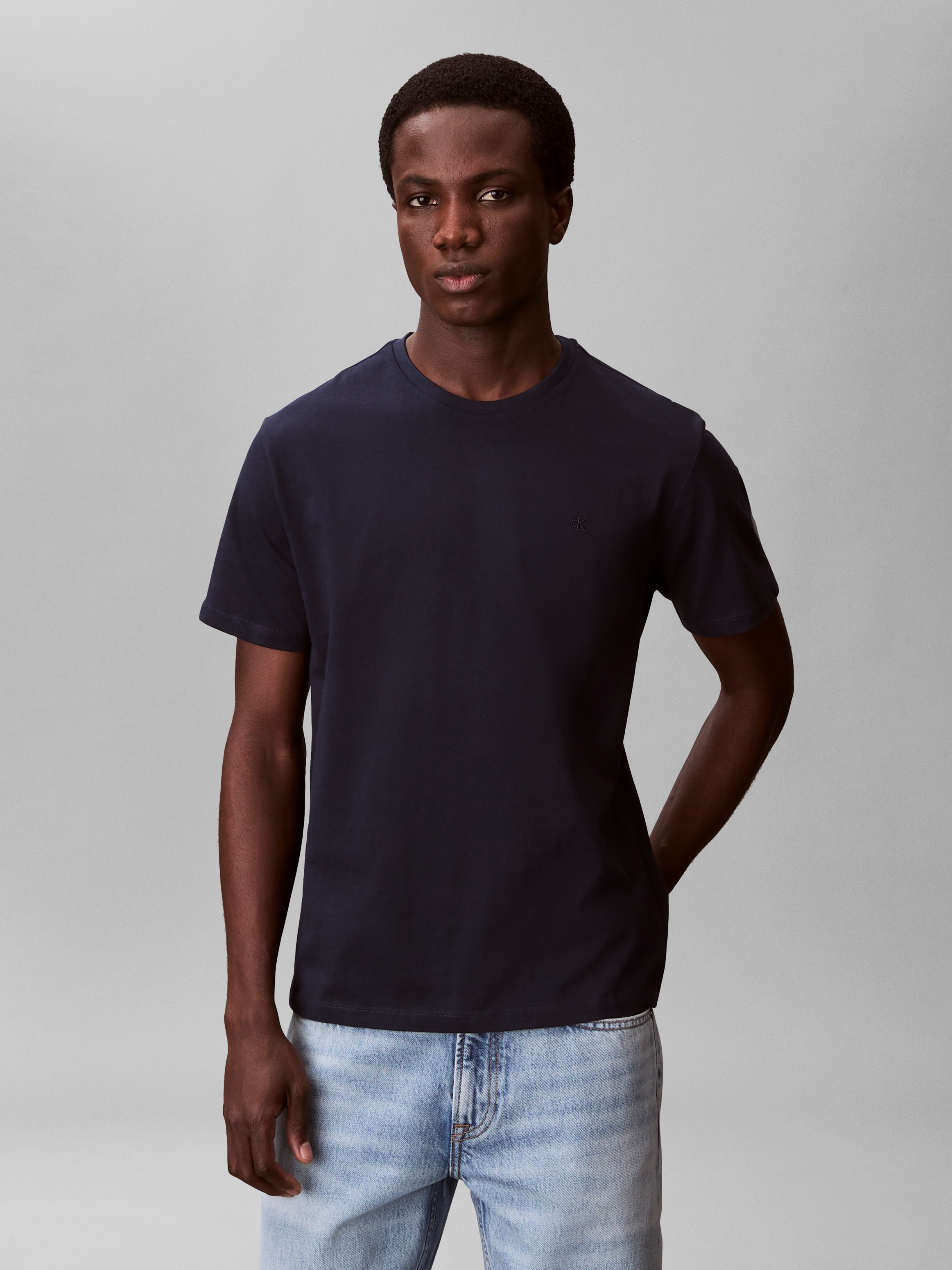 Calvin Klein - T-Shirt - Tops - Herren - Blau - Xl - Bild 6