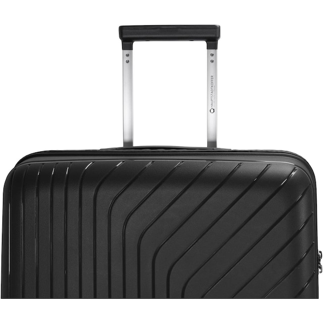 Hauptstadtkoffer Hartschalen-Trolley »TXL, 66 cm, schwarz«, 4 Rollen | BAUR