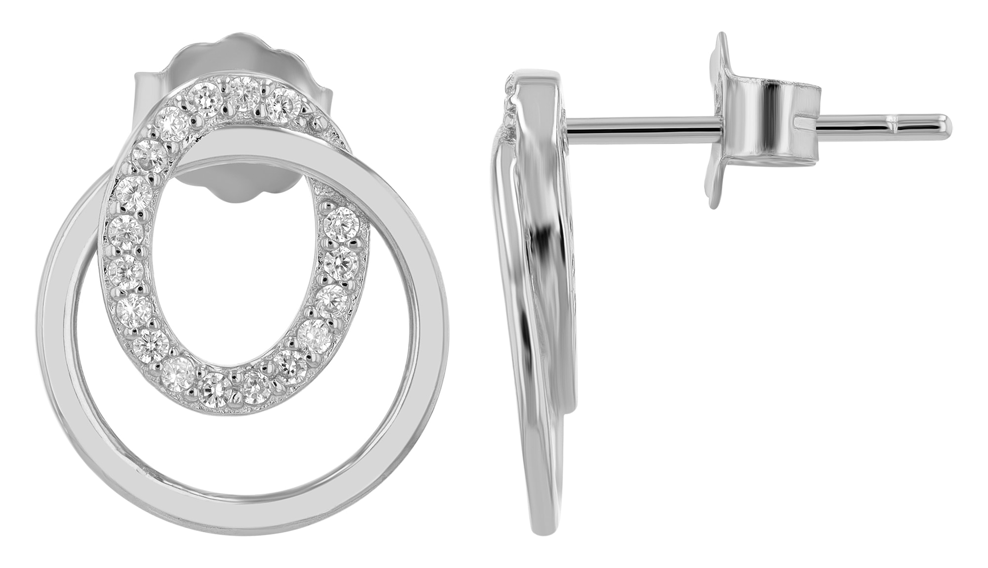 Adelia´s Paar Ohrhänger »Damen Ohrringe – Ohrstecker aus 925 Silber« Ideal als Geschenk zum Weihnachten