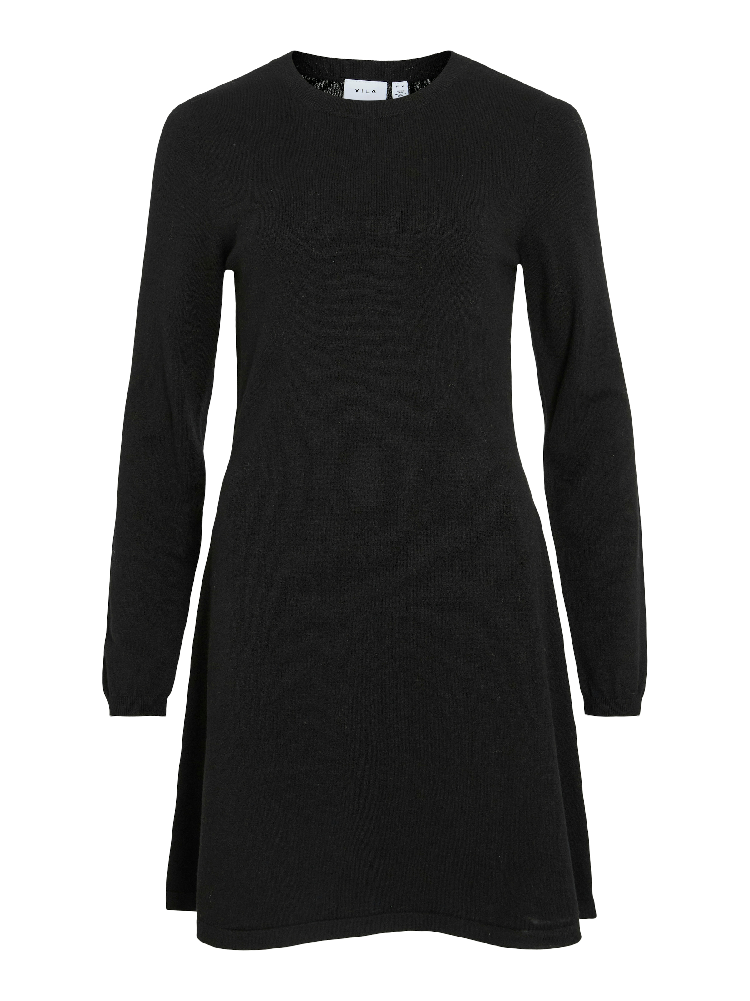 Vila Strickkleid "VICOMFY A-LINE O-NECK KNIT DRESS - NOOS" günstig online kaufen