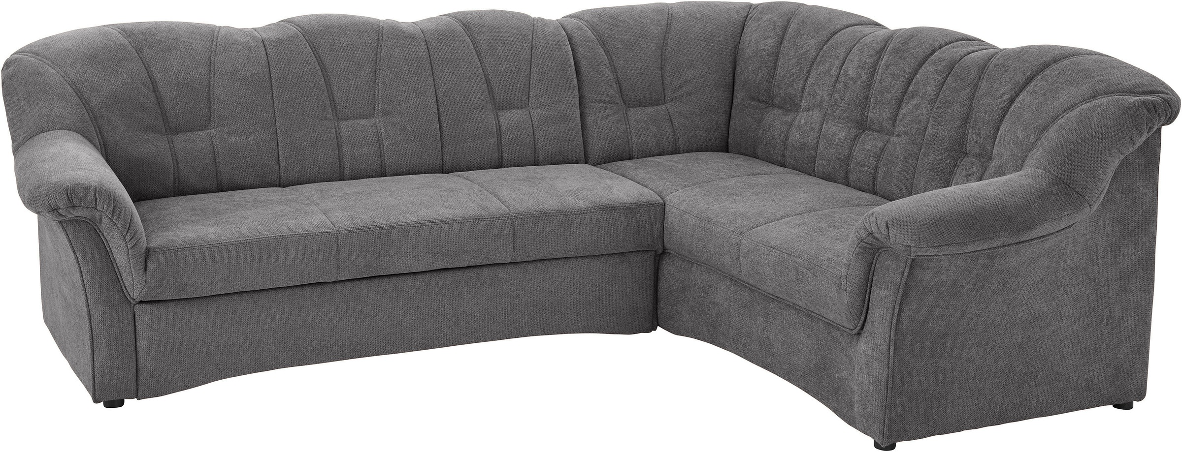 DOMO collection Ecksofa »Papenburg B/T/H: 242/190/84 cm L-Form«, wahlweise mit Bettfunktion, Langer Schenkel links oder rechts