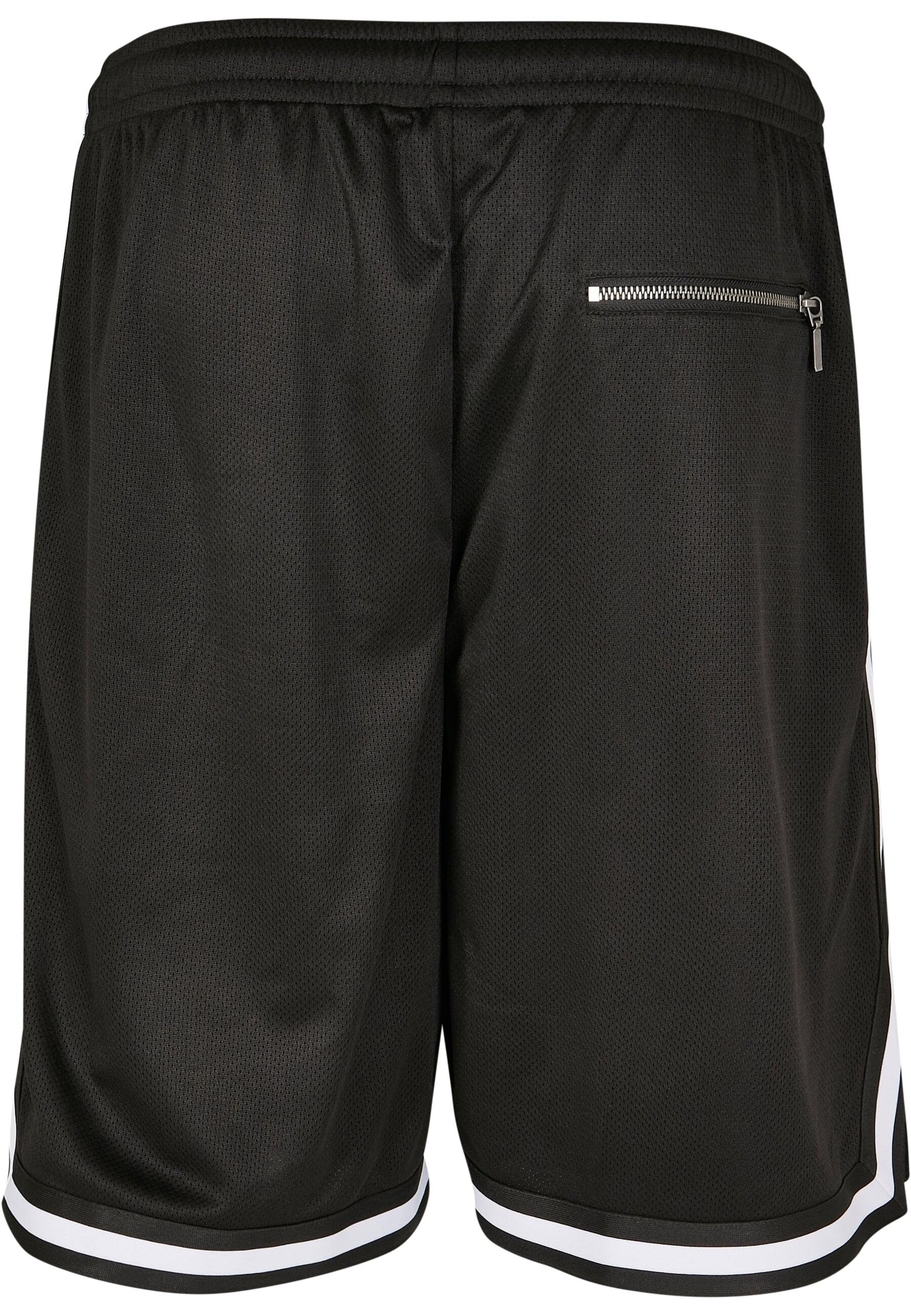 URBAN CLASSICS Shorts »Urban Classics Herren Premium Stripes Mesh Shorts«, (1 tlg.)
