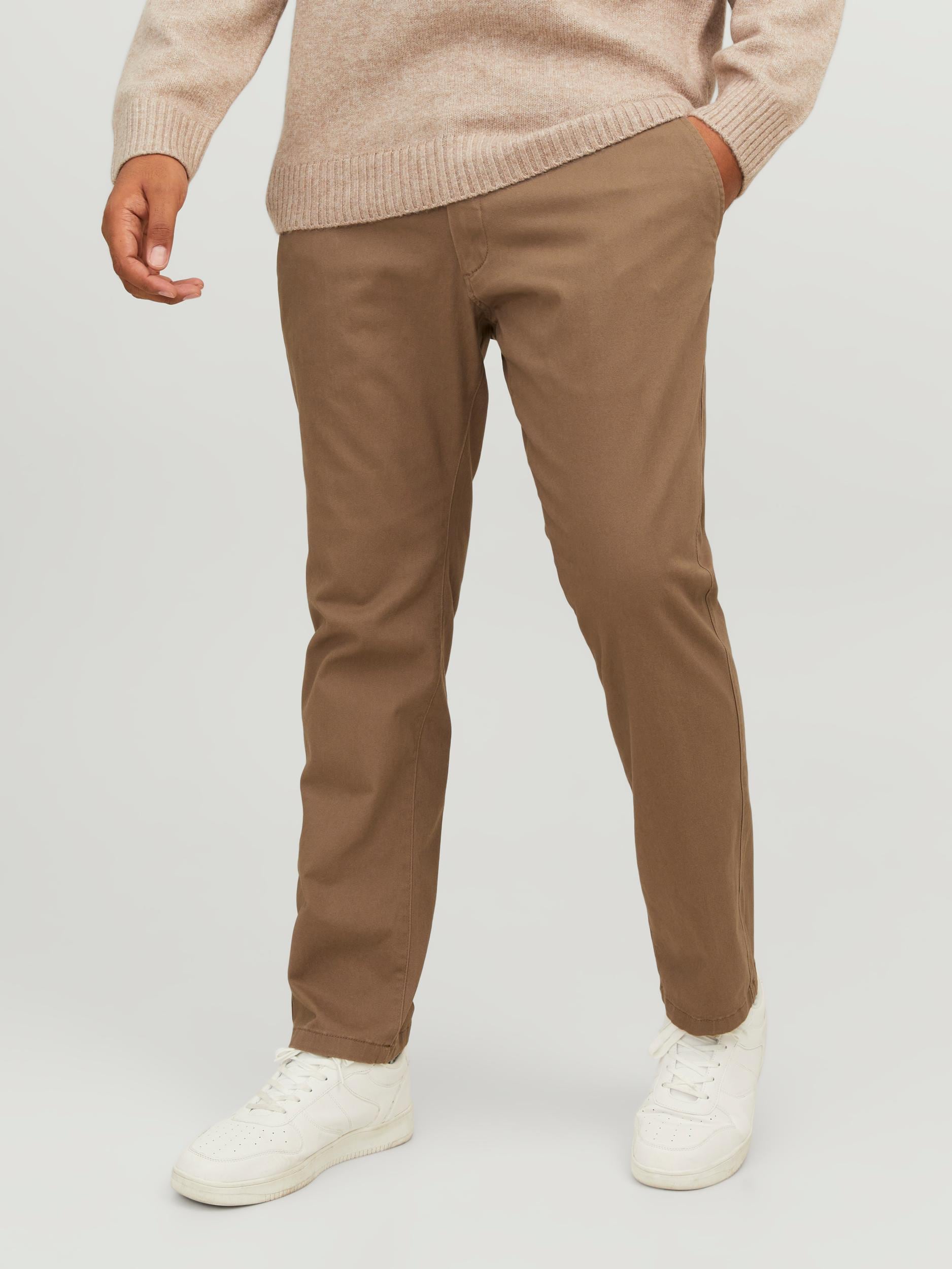 Jack & Jones PlusSize Chinohose "JPSTMARCO JJDAVE LC NOOS PLS" Baumwollmischung, slim fit