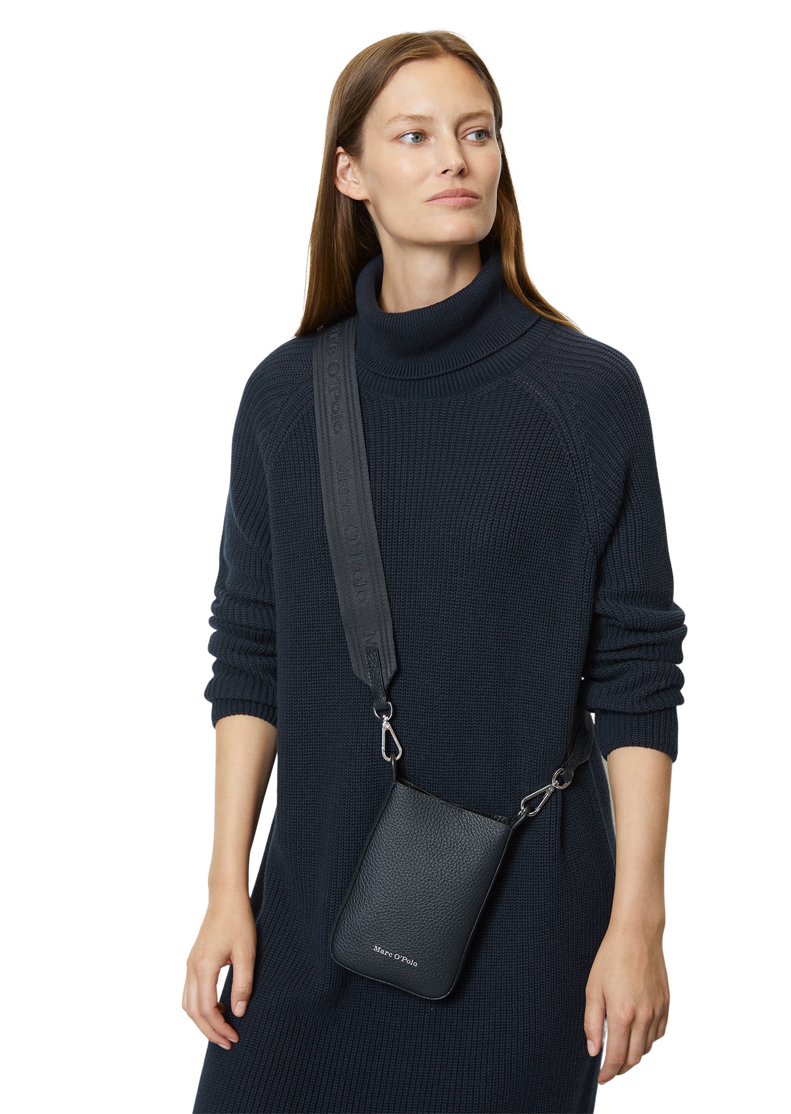 Marc O'Polo Handytasche »aus genarbtem Rindleder«