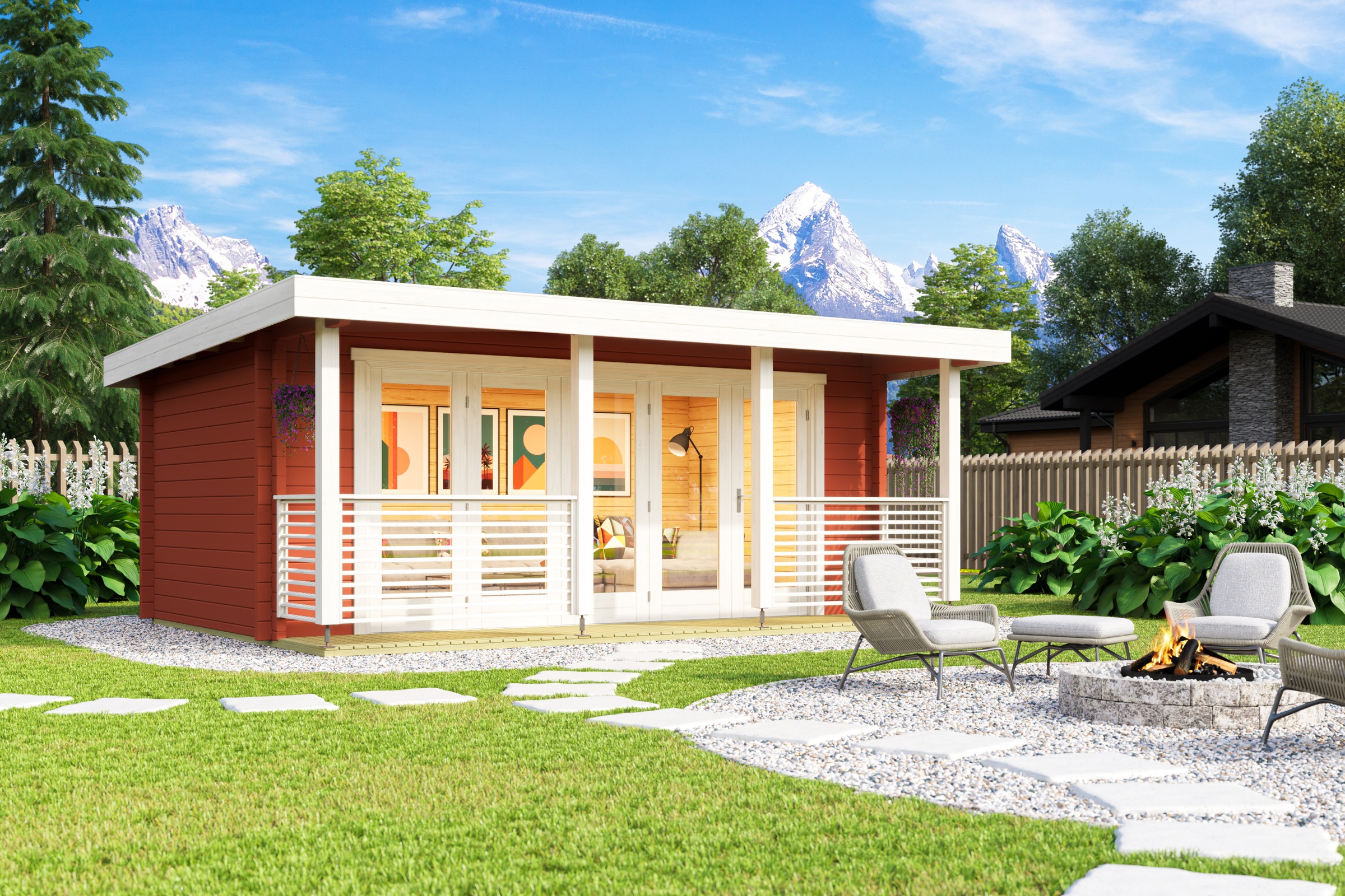 Nordic Holz Gartenhaus "LIVERPOOL 1" günstig online kaufen