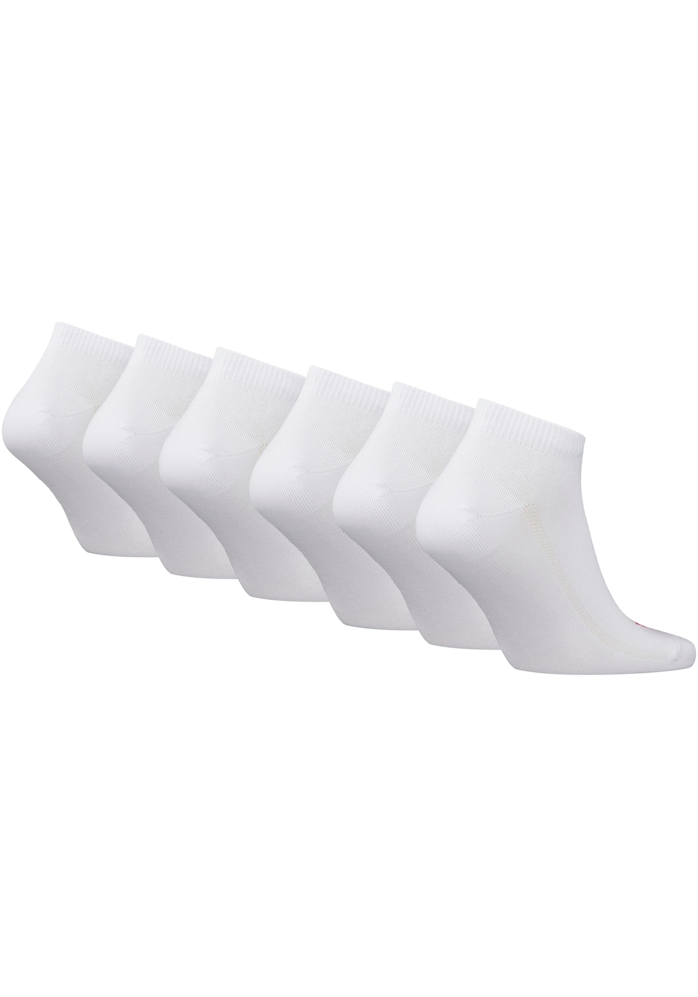 Levis Sneakersocken, (Packung, 6 Paar), mit breitem Logobund günstig online kaufen