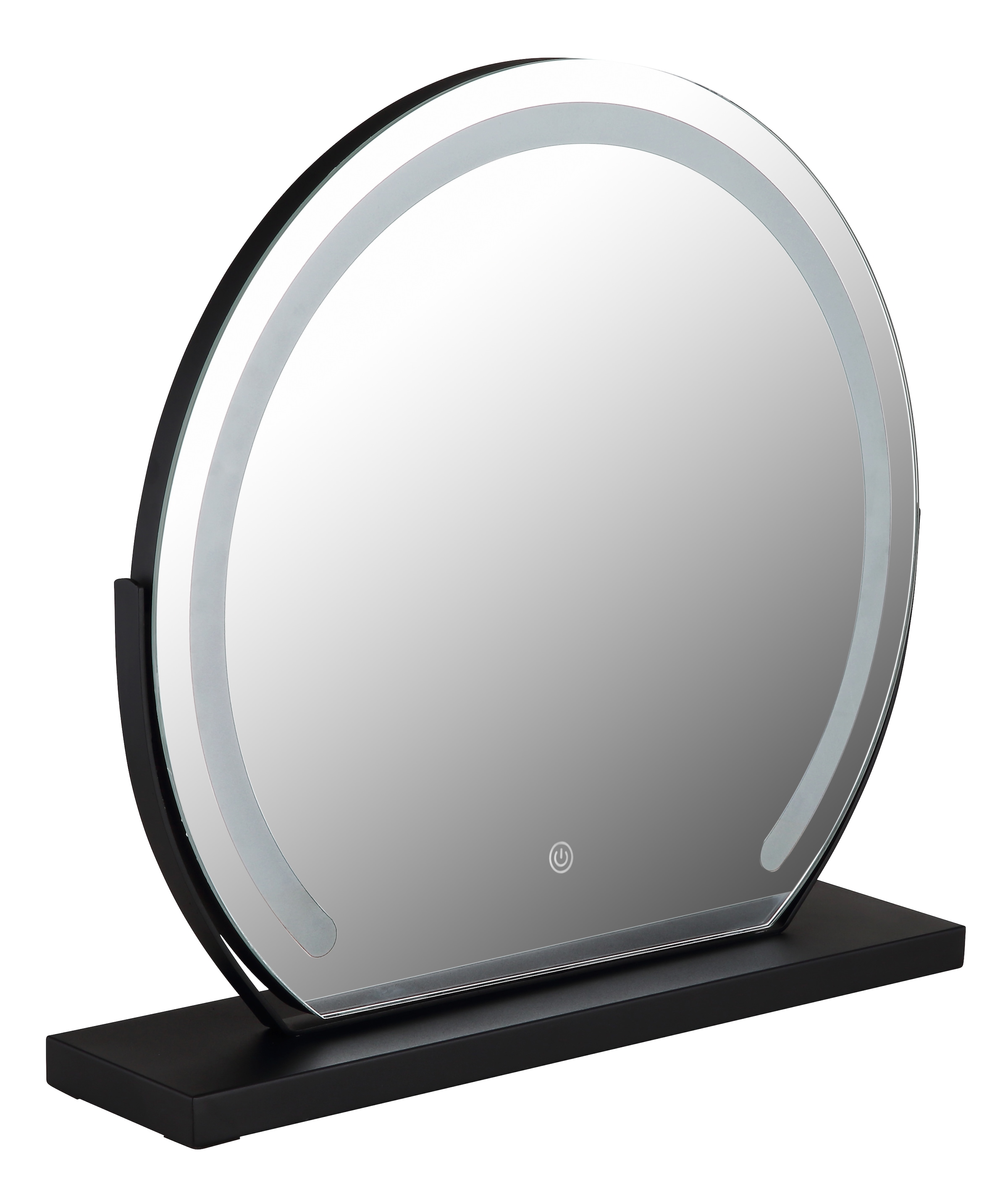GLOBO LIGHTING LED Spiegelleuchte »RIVAS«, Leuchtmittel LED-Modul | LED fest integriert, Spiegel/Touch Ein/Aus/IP44/Touchdimmer/ LxBxH: 520x120x485mm
