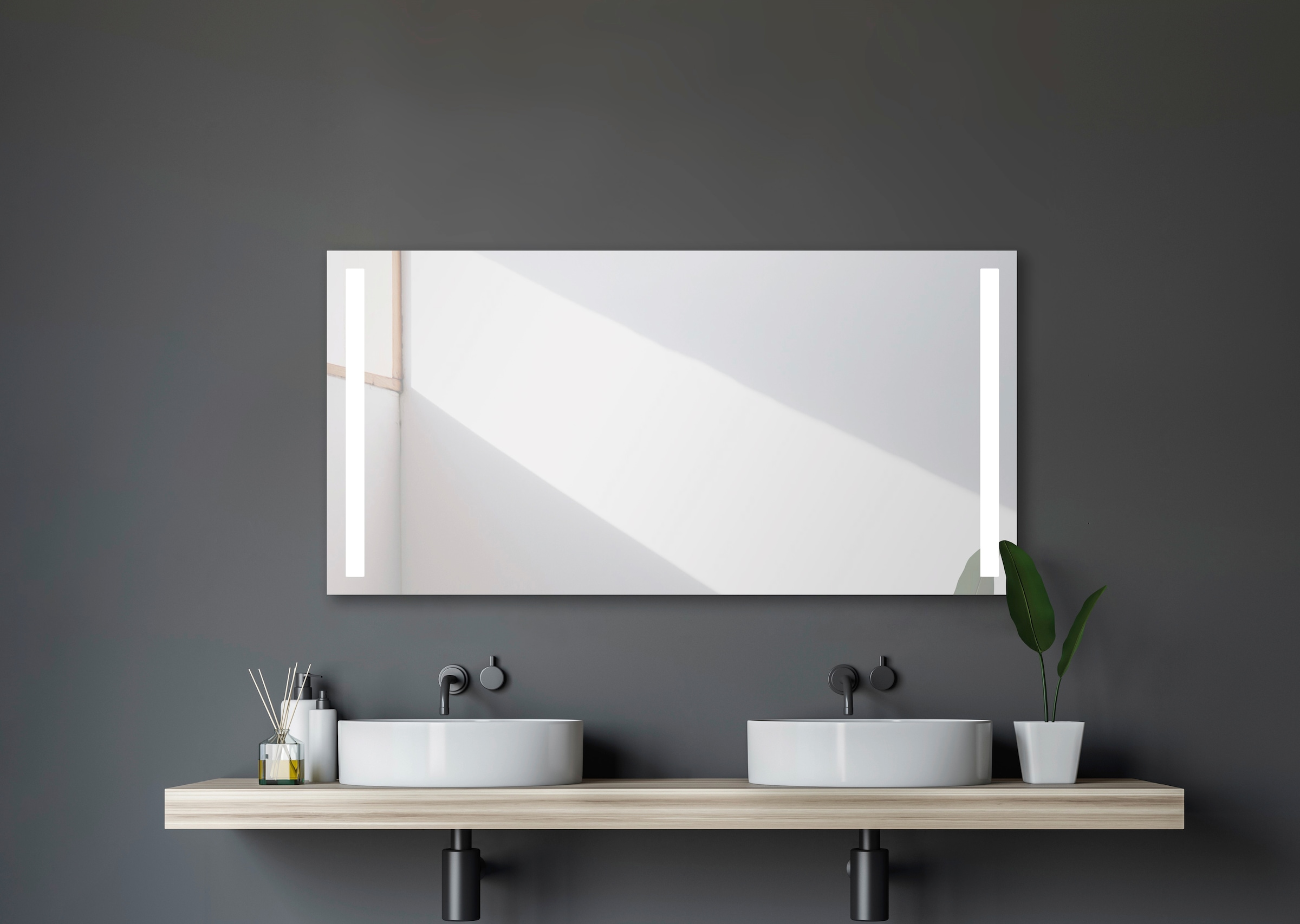 Talos Badspiegel »Talos Light«, Design Lichtspiegel