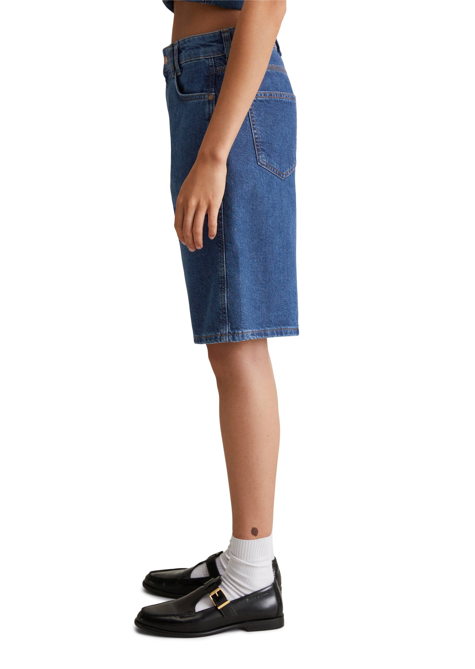 Marc OPolo DENIM Shorts "aus Rigid Denim ohne Elasthan" günstig online kaufen