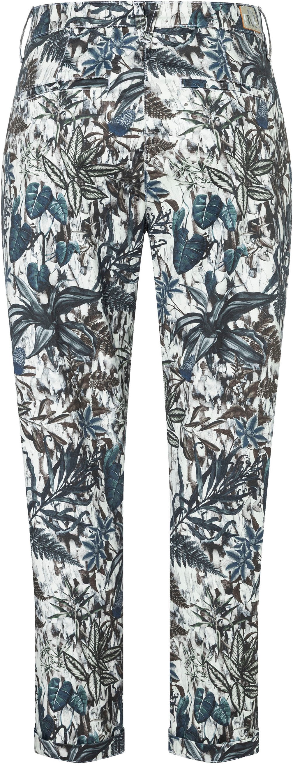 MAC Chinohose »CHINO turn up«  mit dezentem Glanz, elegant und sportiv zugleich