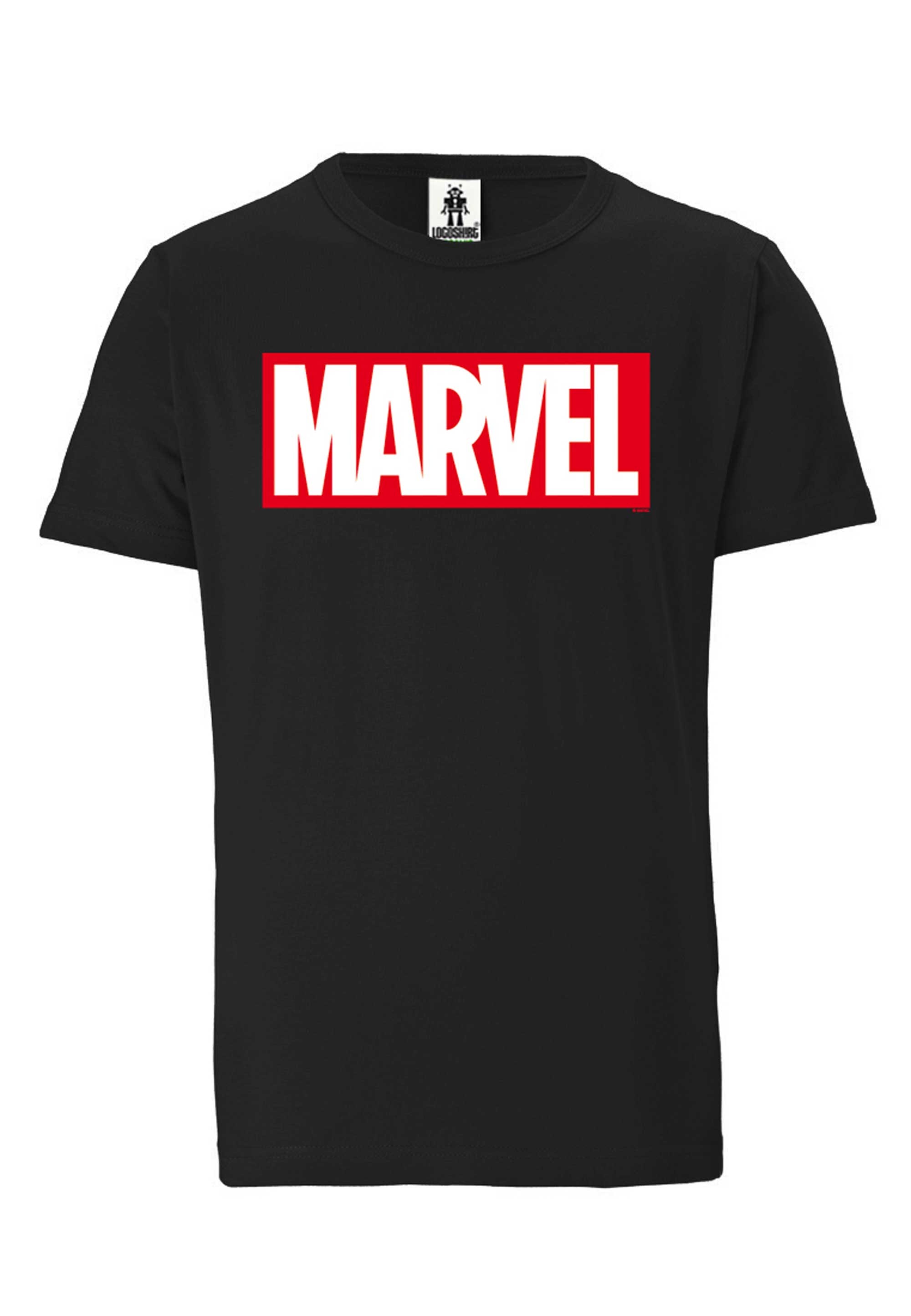 für Comics«, großem »Marvel Logo LOGOSHIRT T-Shirt bestellen | BAUR mit