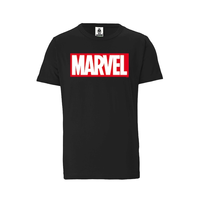 LOGOSHIRT T-Shirt »Marvel Comics«, mit großem Logo für bestellen | BAUR