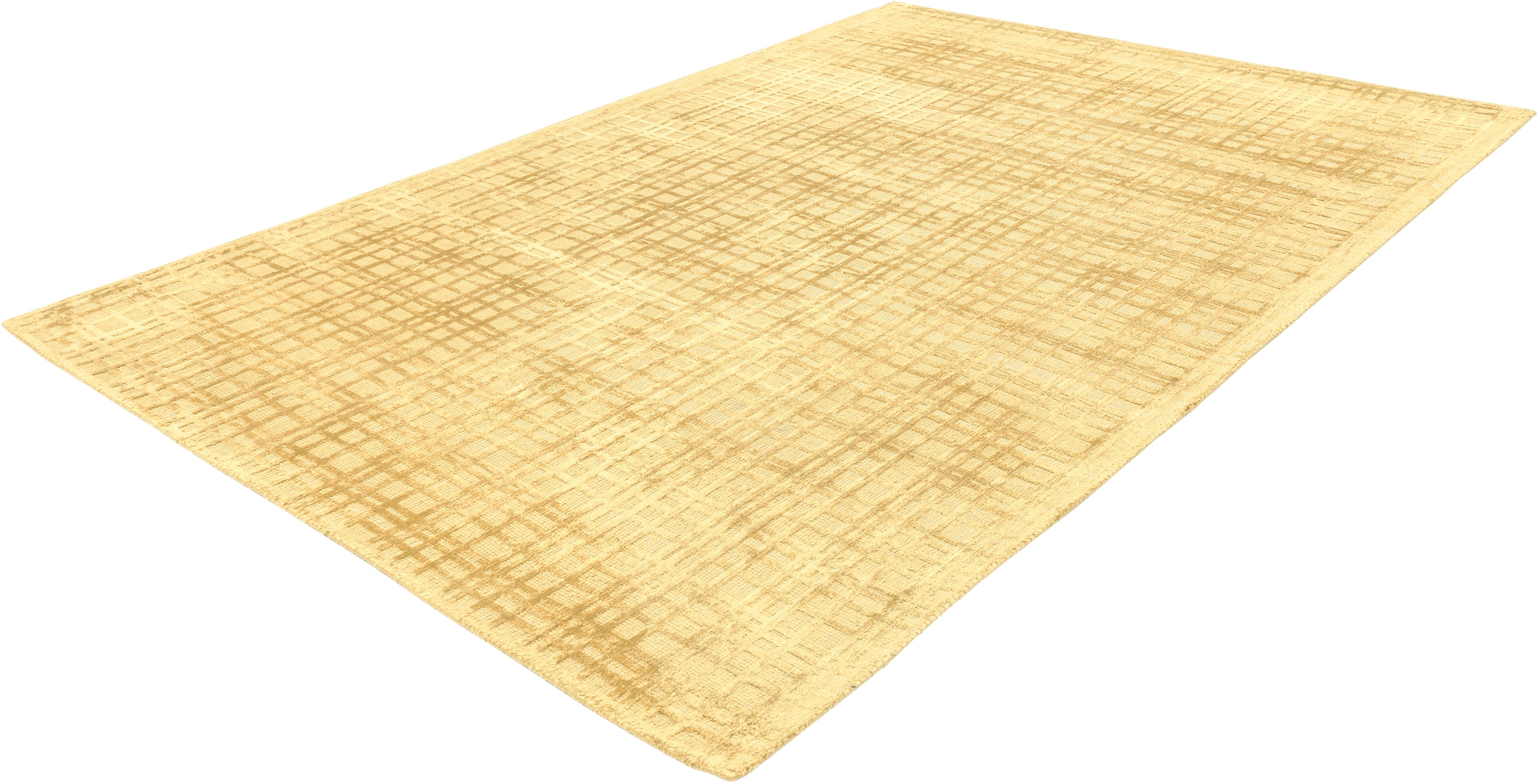 Padiro Teppich »Karma 125«, rechteckig, 8 mm Höhe, Handgewebter Teppich mit 3D-Design, weiche Haptik, pflegeleicht