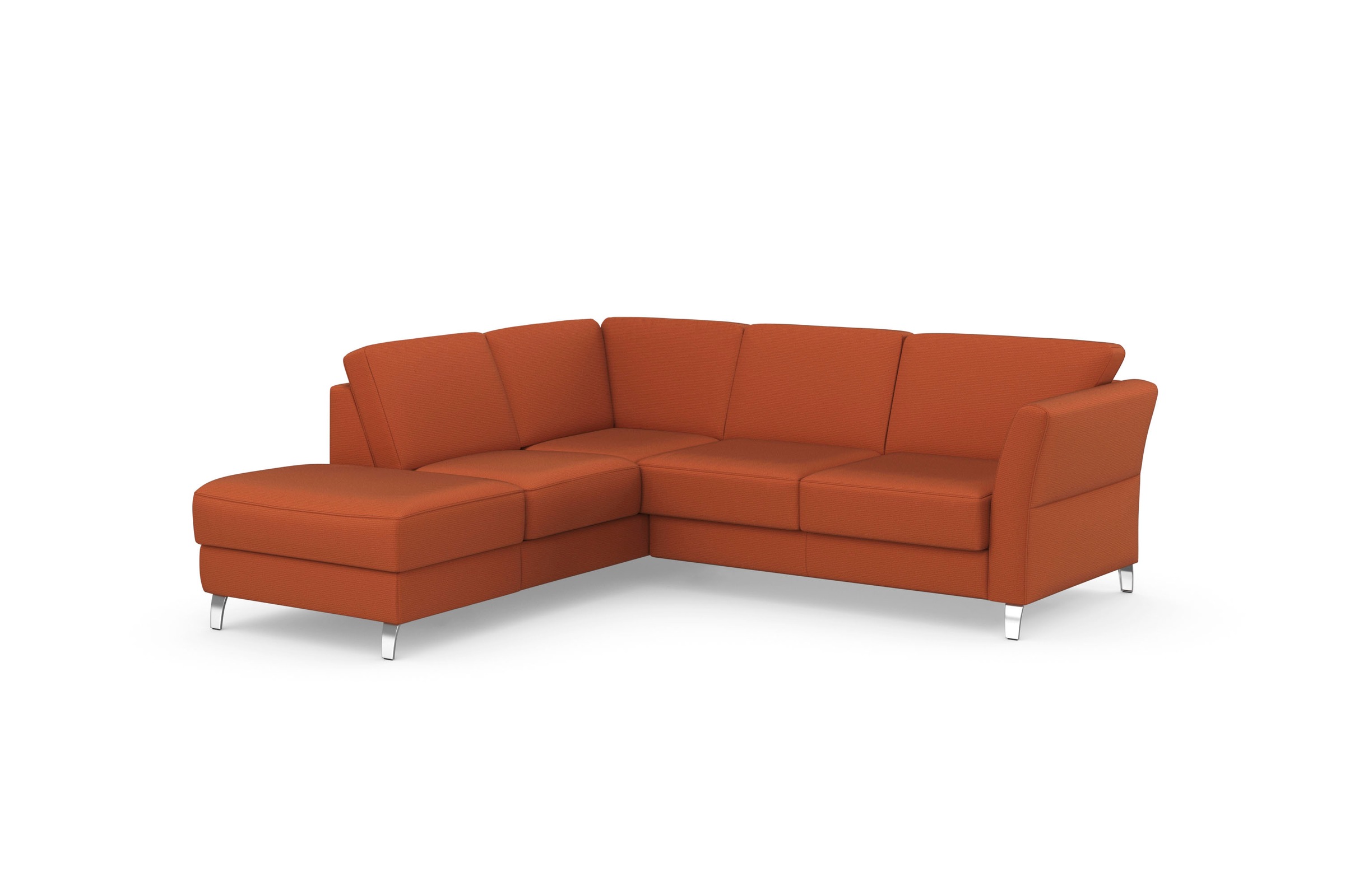 Thumbnail - sit&more Ecksofa "Visby L-Form" Wahlweise mit Bettfunktion und Stauraum, frei im Raum stellbar