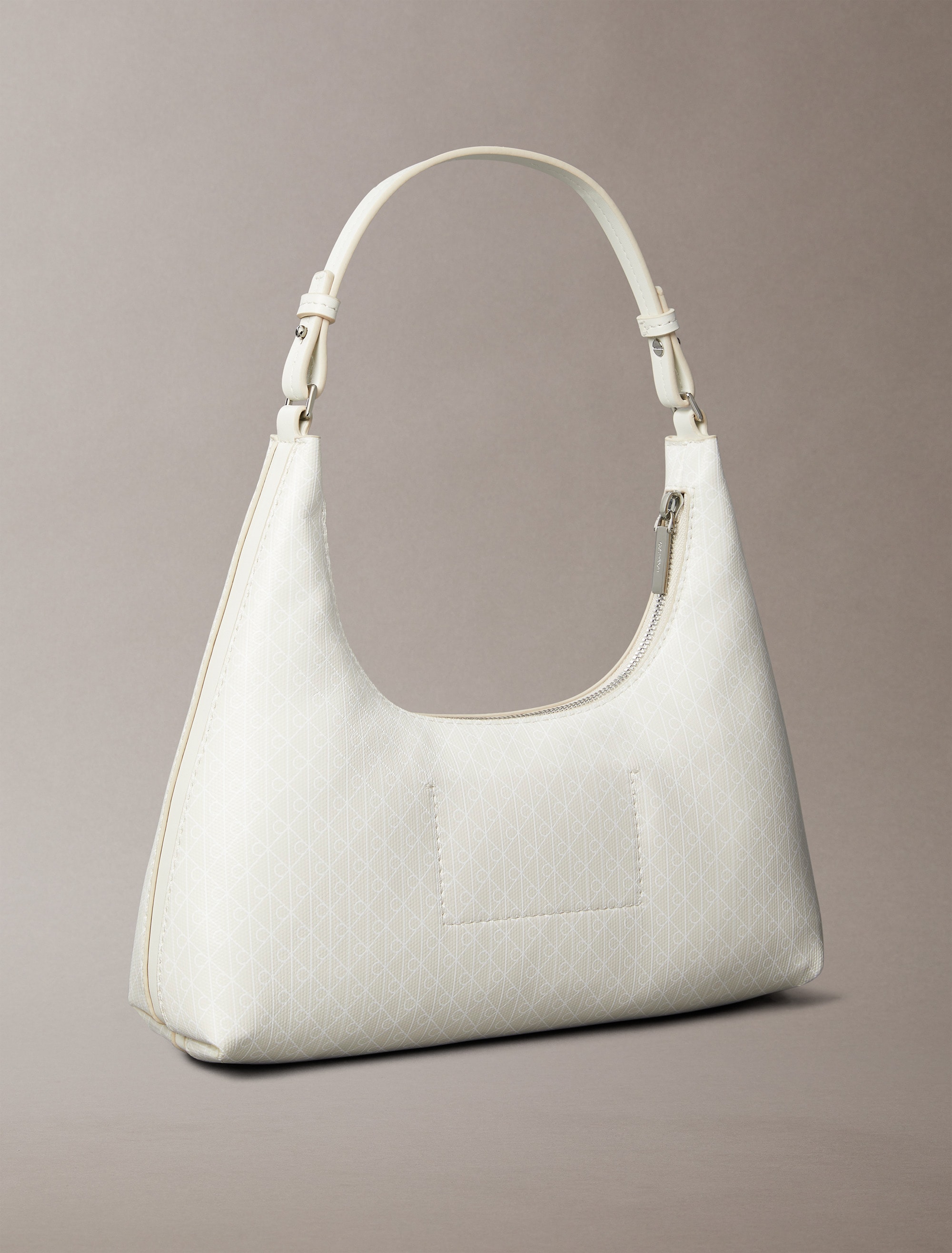 Calvin Klein Schultertasche »AOP SHOULDER BAG«, Henkeltasche, Handtasche, Umhängetasche mit CK-Monogramm-Print