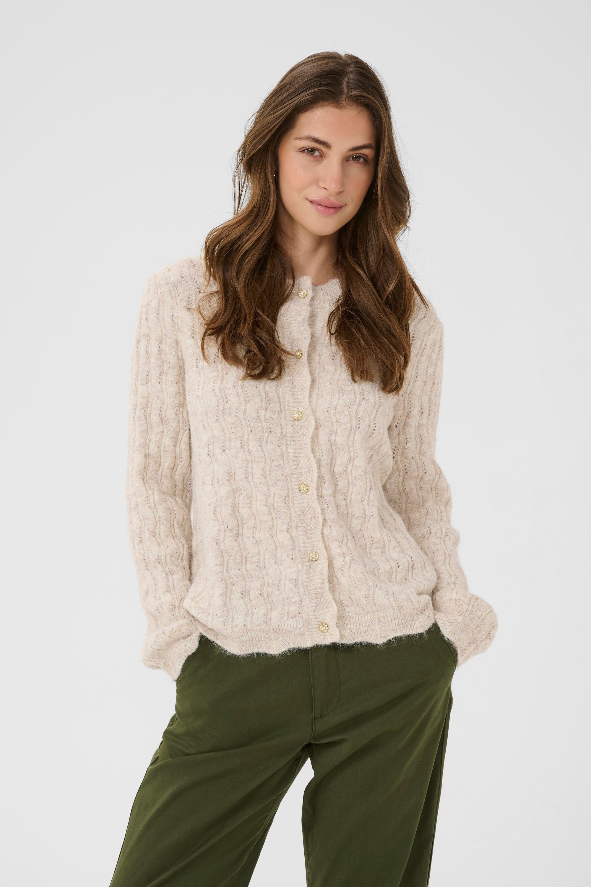 Cream Strickjacke »Damen Strickjacke CRJunah«