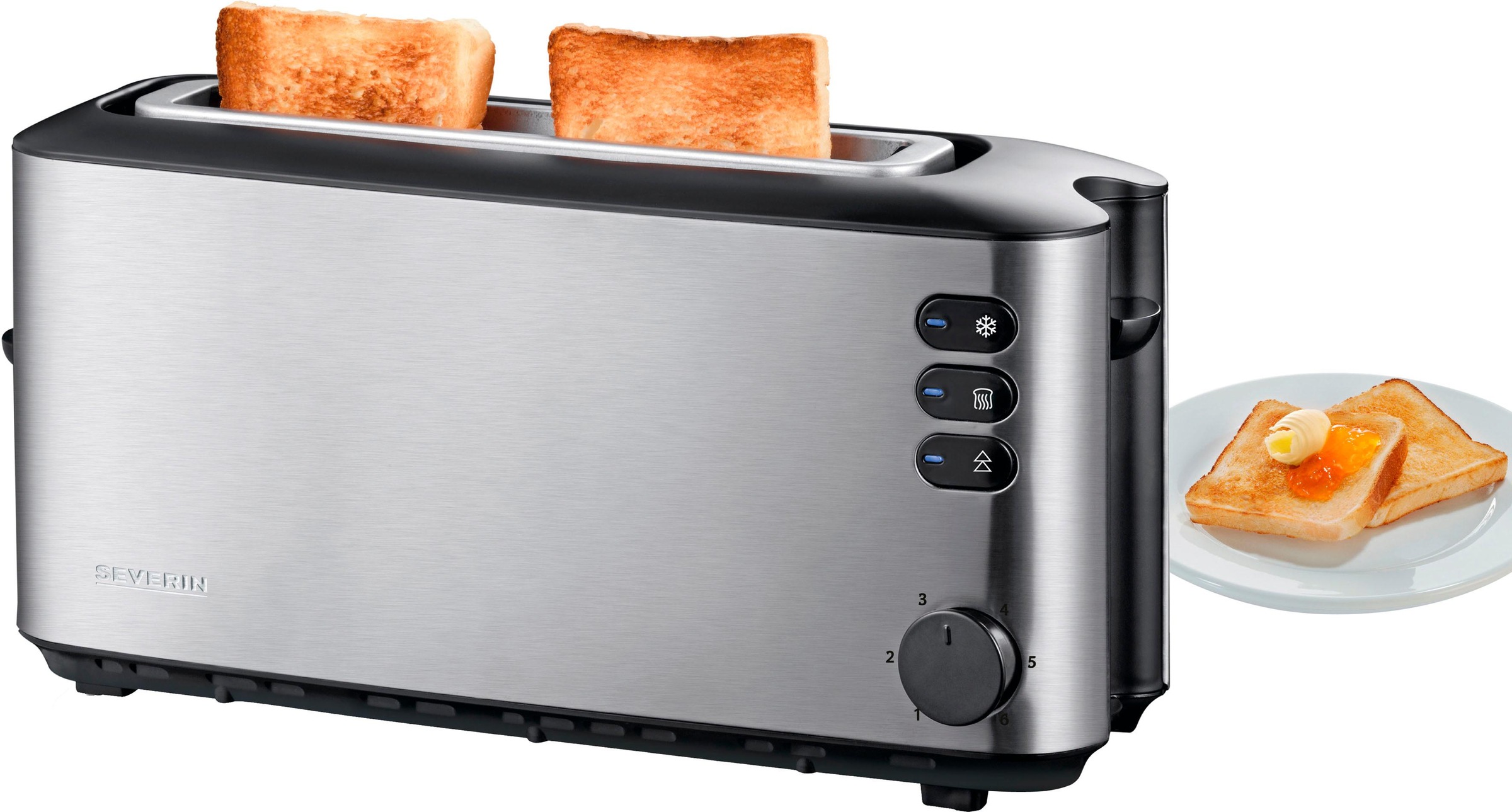 Severin Toaster »AT 2515«, 1 langer Schlitz, für 2 Scheiben, 1000 W