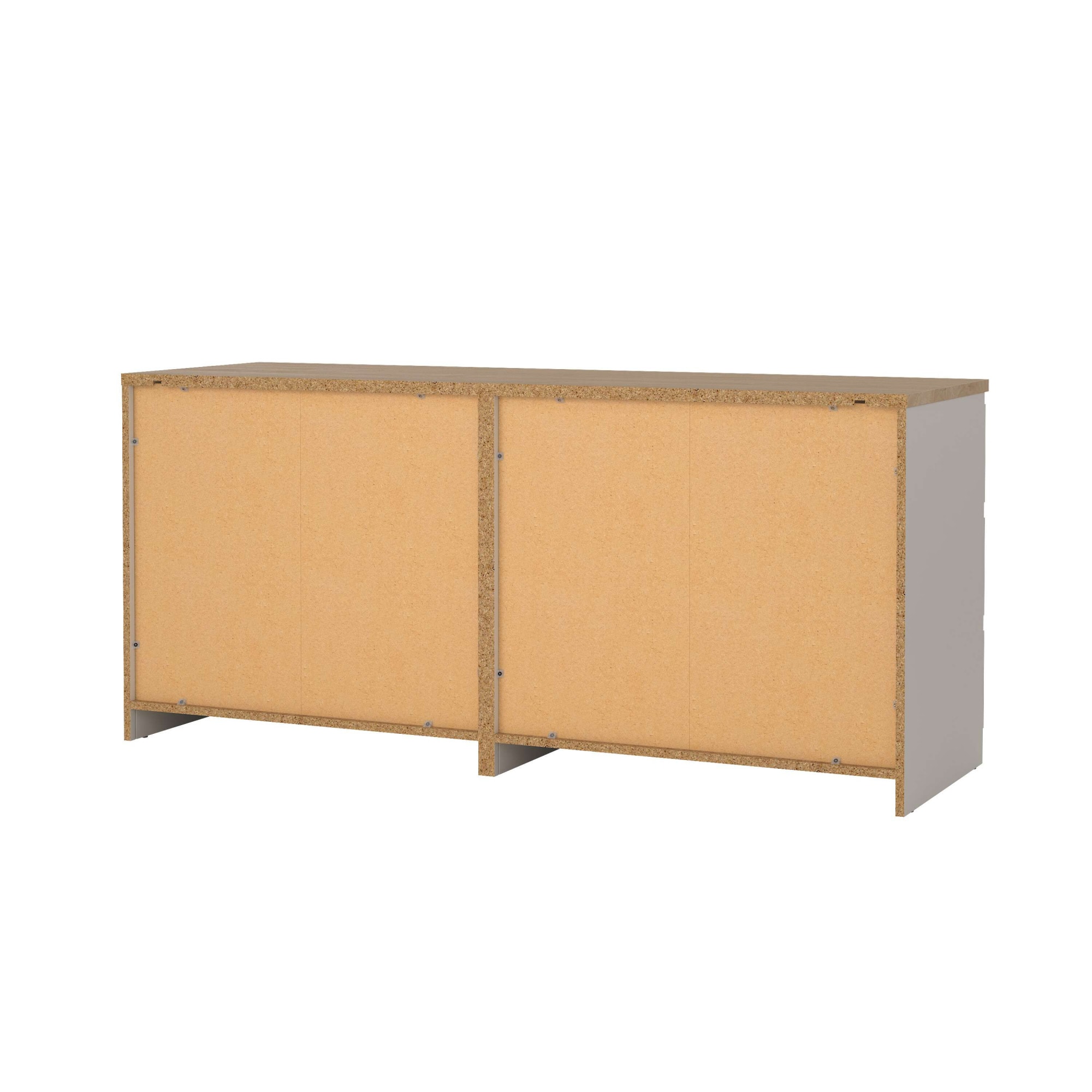 INOSIGN Kommode »Naia, Aufbewahrung, 6 Schubladen, Hochglanz-Optik, grifflose Front« Modern, skandinavisches Design, in mehrere Farben, Metallgleiter