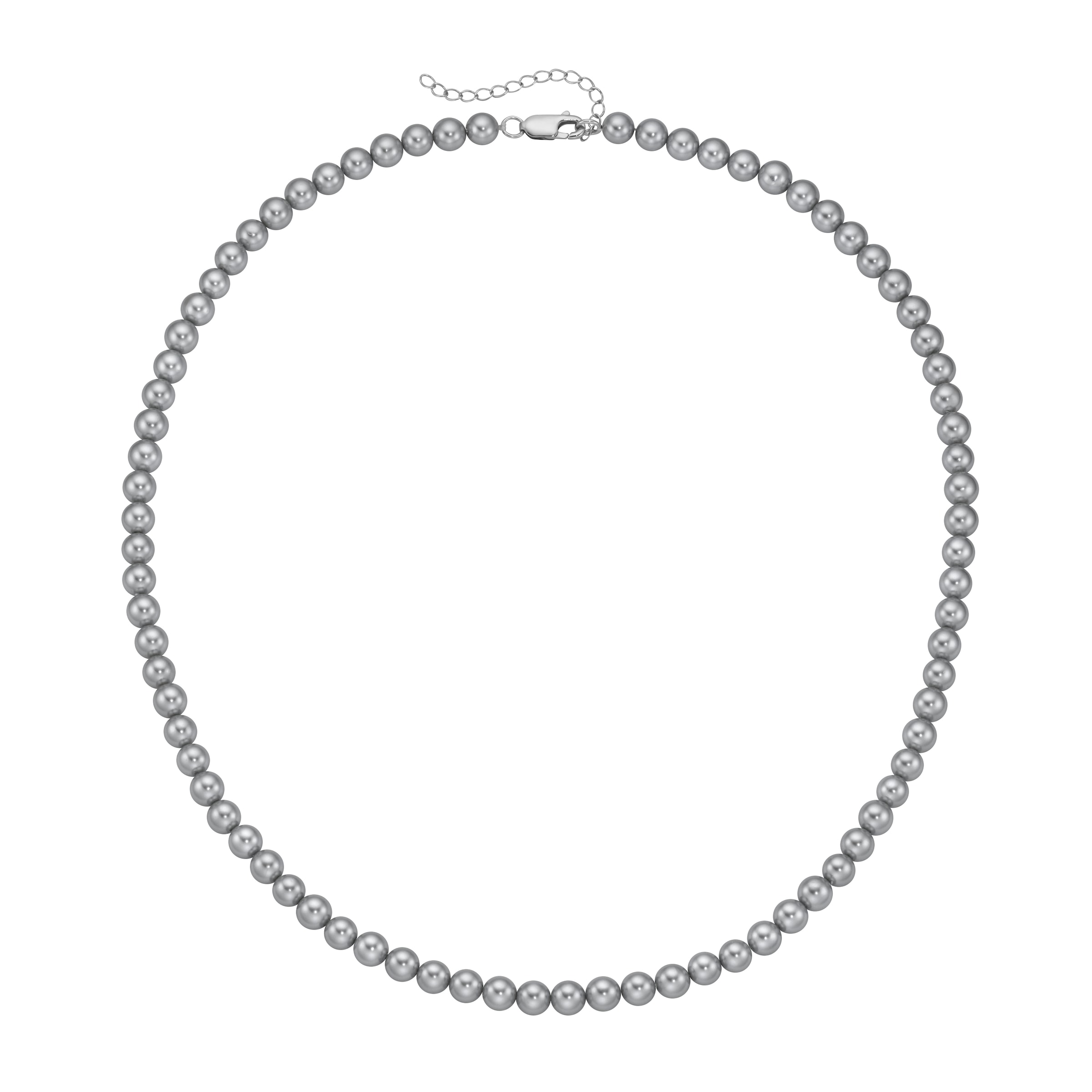 Smart Jewel Perlenkette »mit Muschel-Perlen, Silber 925«