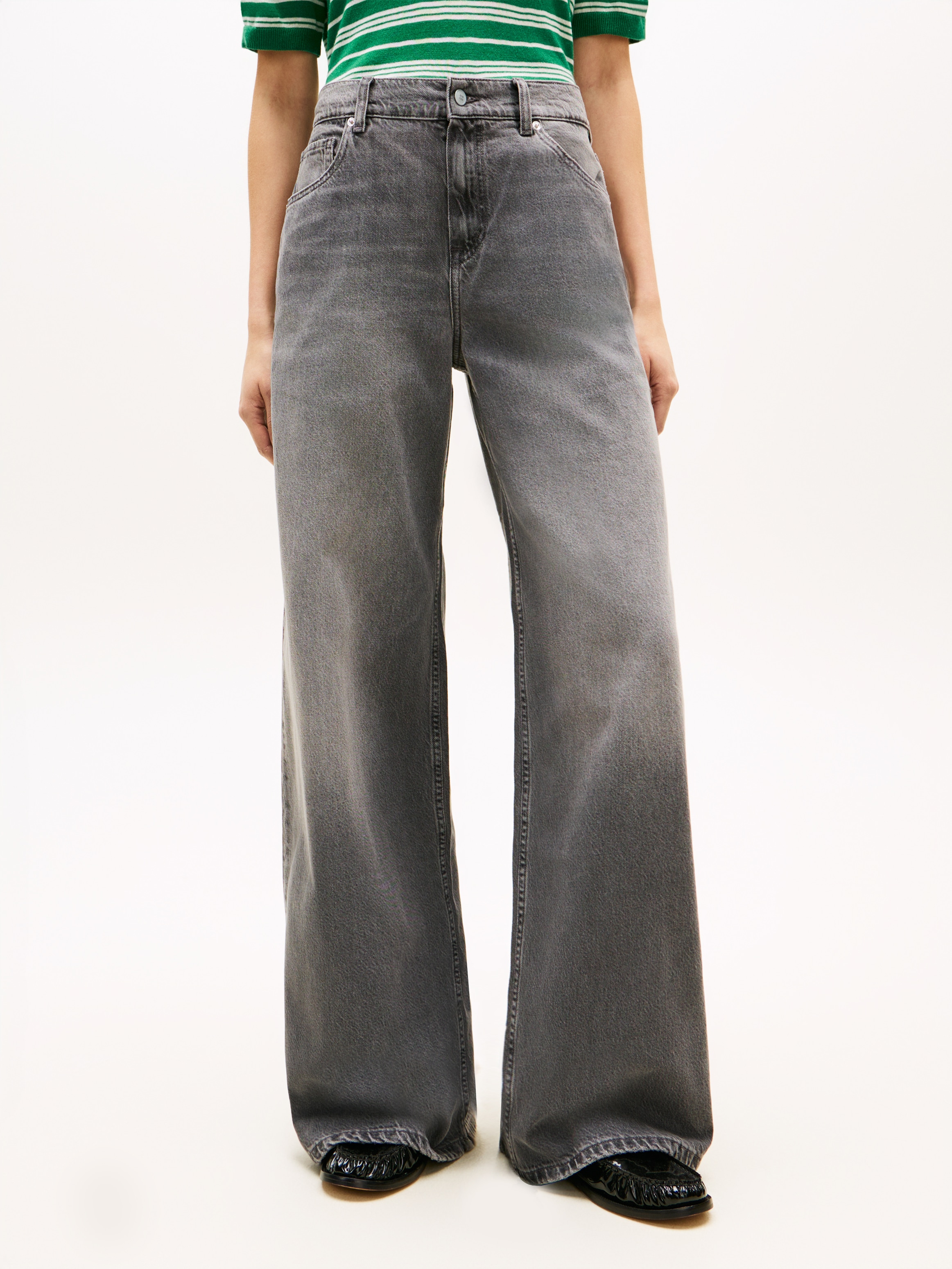 Tommy Hilfiger High-waist-Jeans "DNM 70s WIDE LEG HW" günstig online kaufen