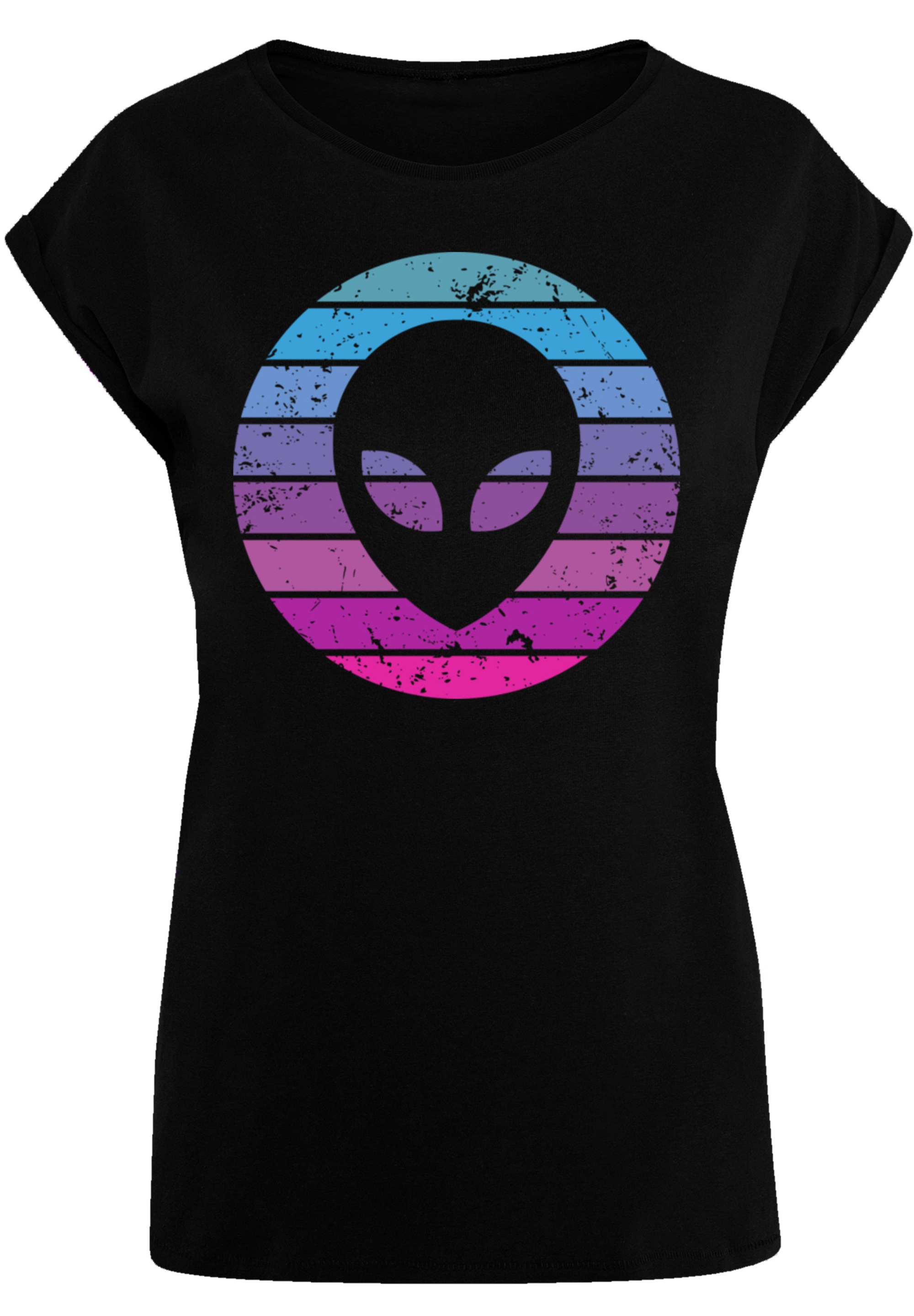 F4NT4STIC T-Shirt »Alien Kopf«, Premium Qualität