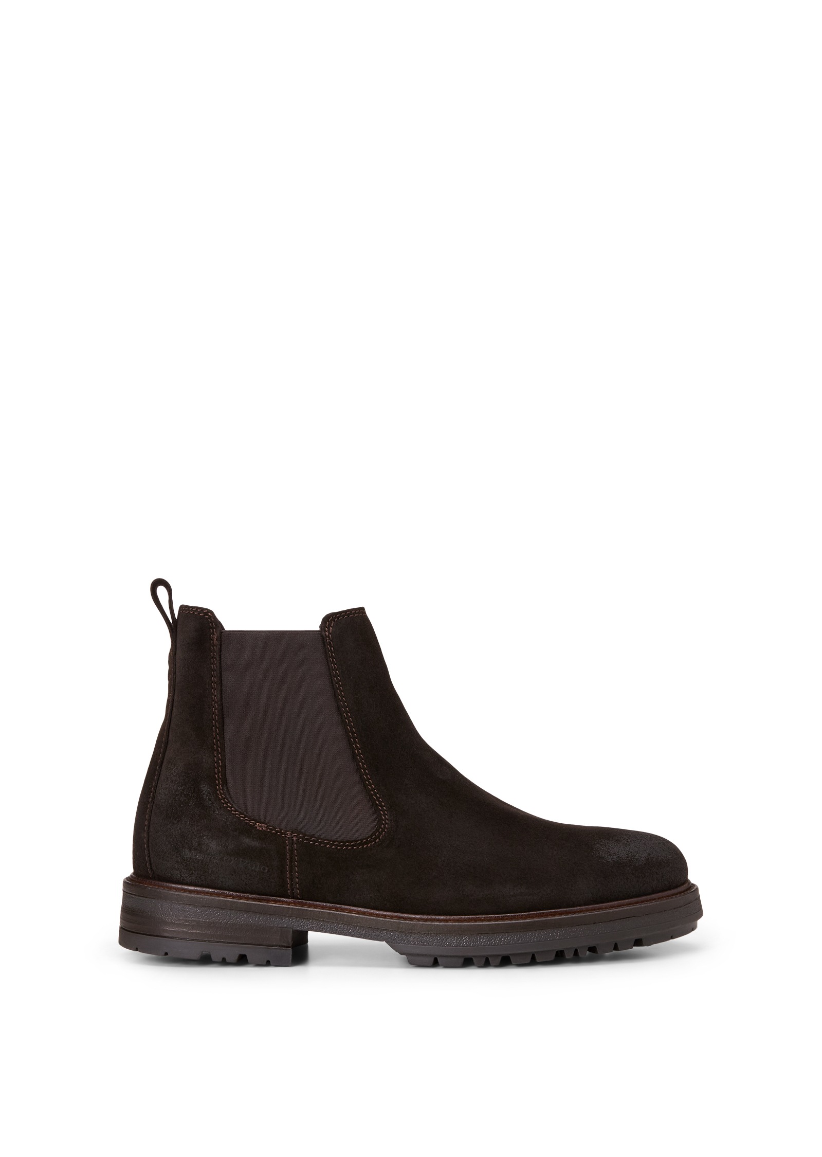 Marc O'Polo Chelseaboots »aus geöltem Veloursleder«