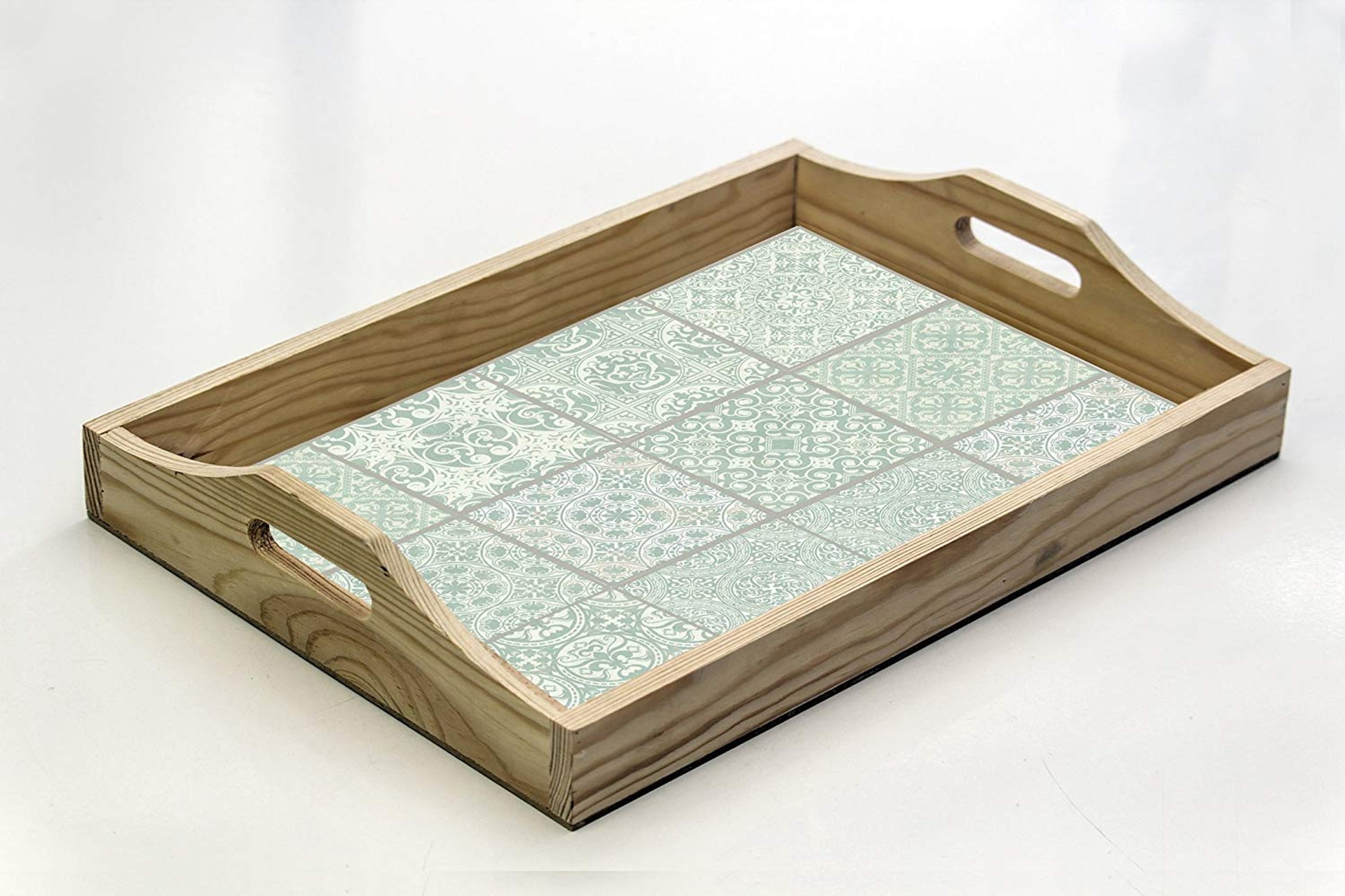 Thumbnail - queence Fliesenaufkleber "Ornamente bunt" selbstklebend, 12er Set