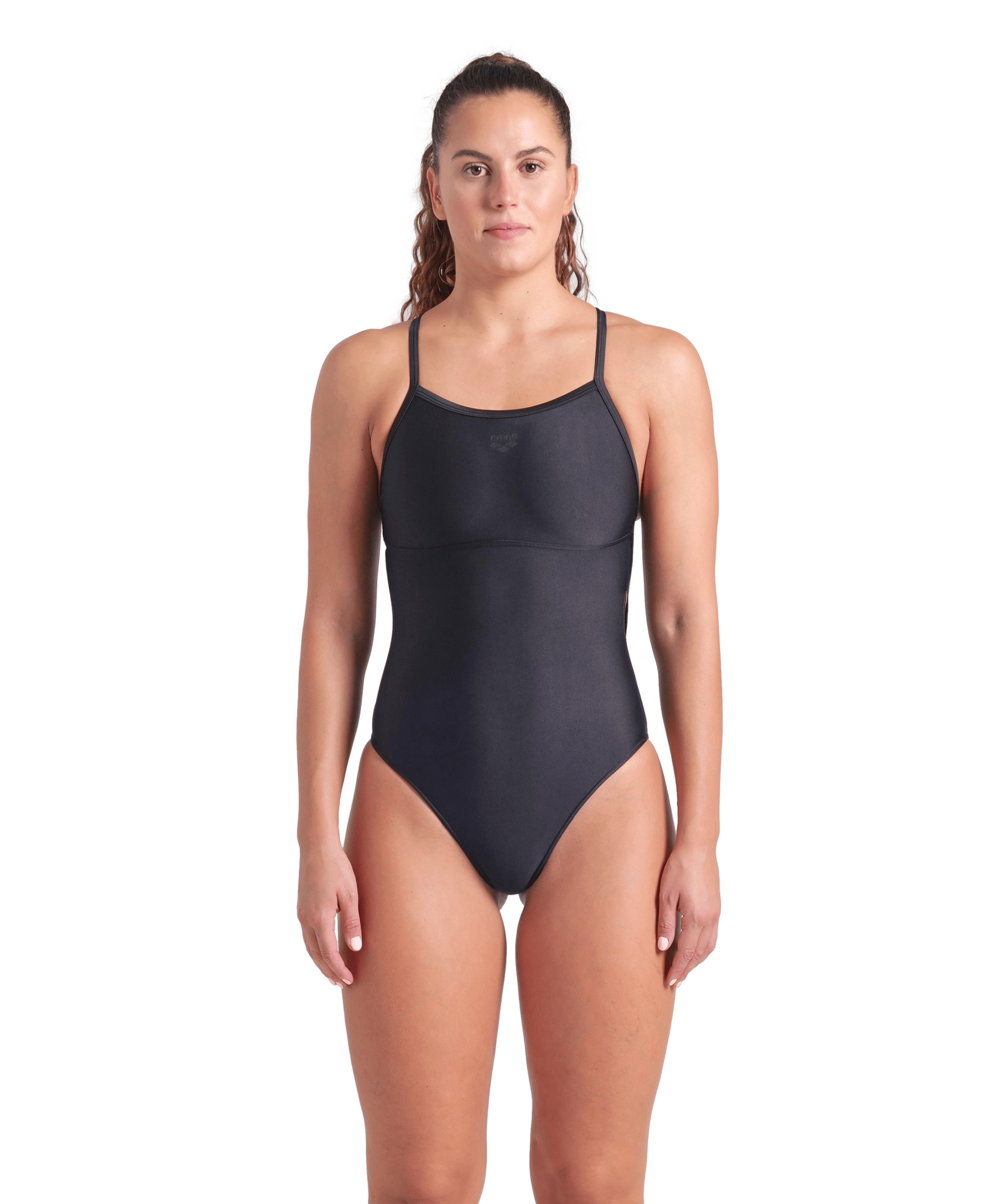 Arena Badeanzug "arena Feel Damen Solid Lightdrop Back Bustier Badeanzug" günstig online kaufen