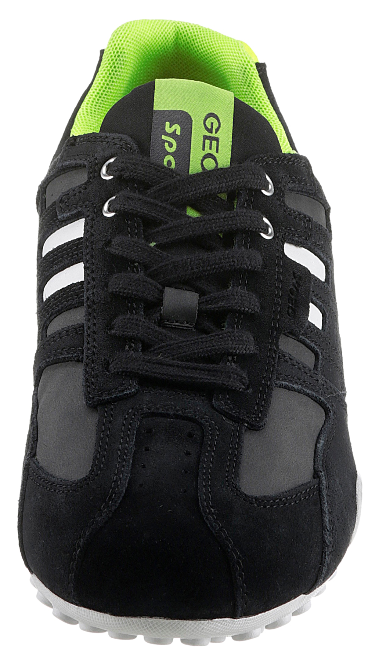 Geox Sneaker »UOMO SNAKE A«, Freizeitschuh, Halbschuh, Schnürschuh mit herausnehmbarer Innensohle