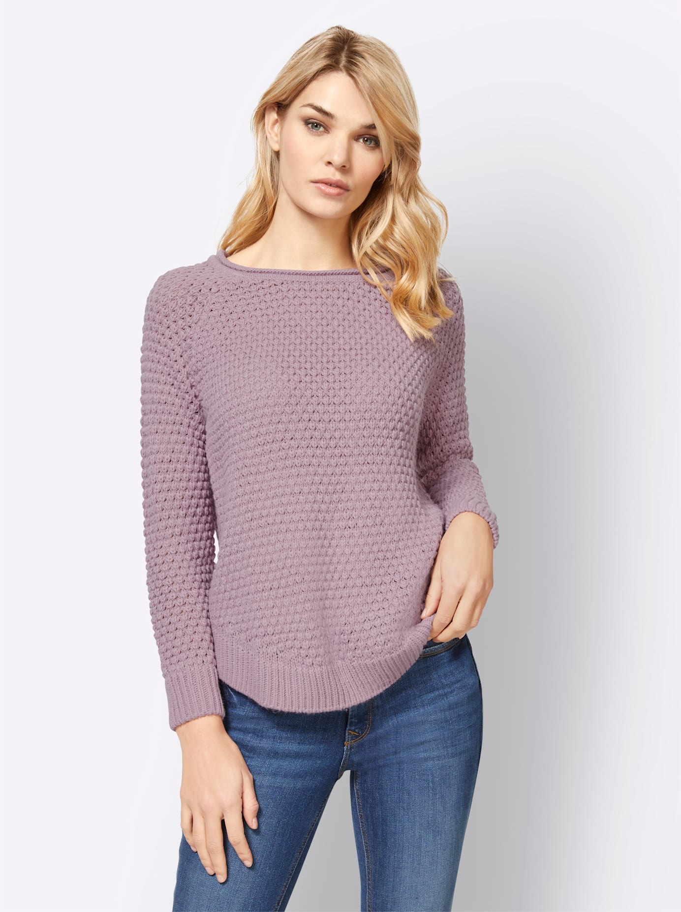 LINEA TESINI by heine Rundhalspullover "Pullover" günstig online kaufen