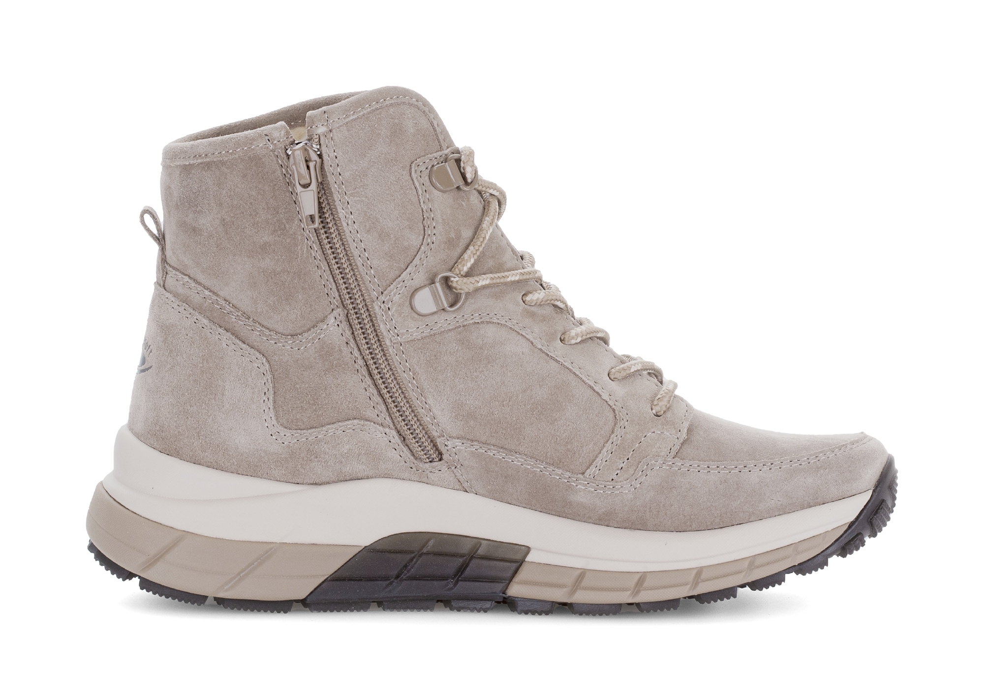 Gabor Rollingsoft Schnürboots  , Keilabsatz, Stiefelette, mit Haken, im Bergsteiger-Look