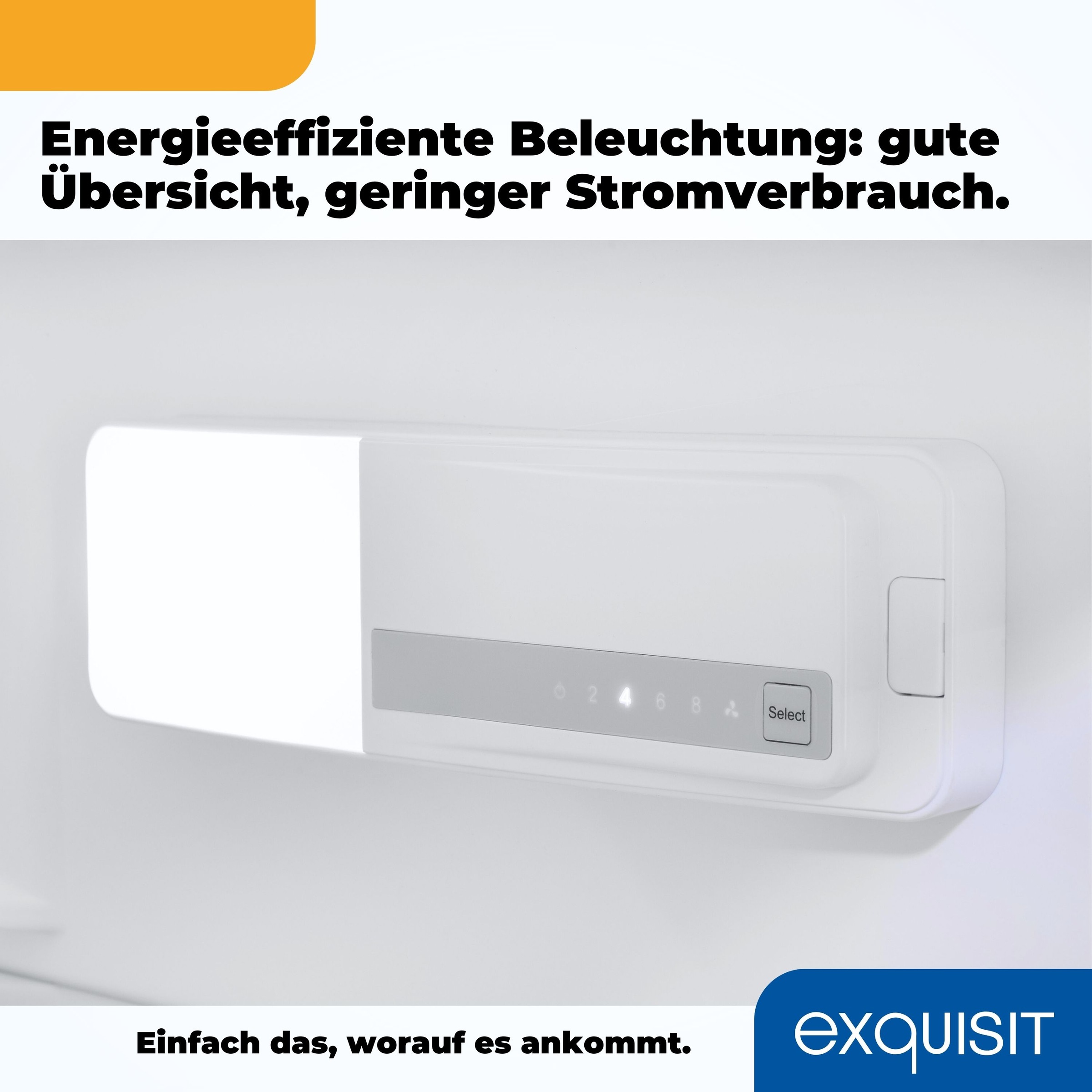 exquisit Einbaukühlschrank »EKS5131-V-FE-O90E« 87,8 cm hoch 55 cm breit
