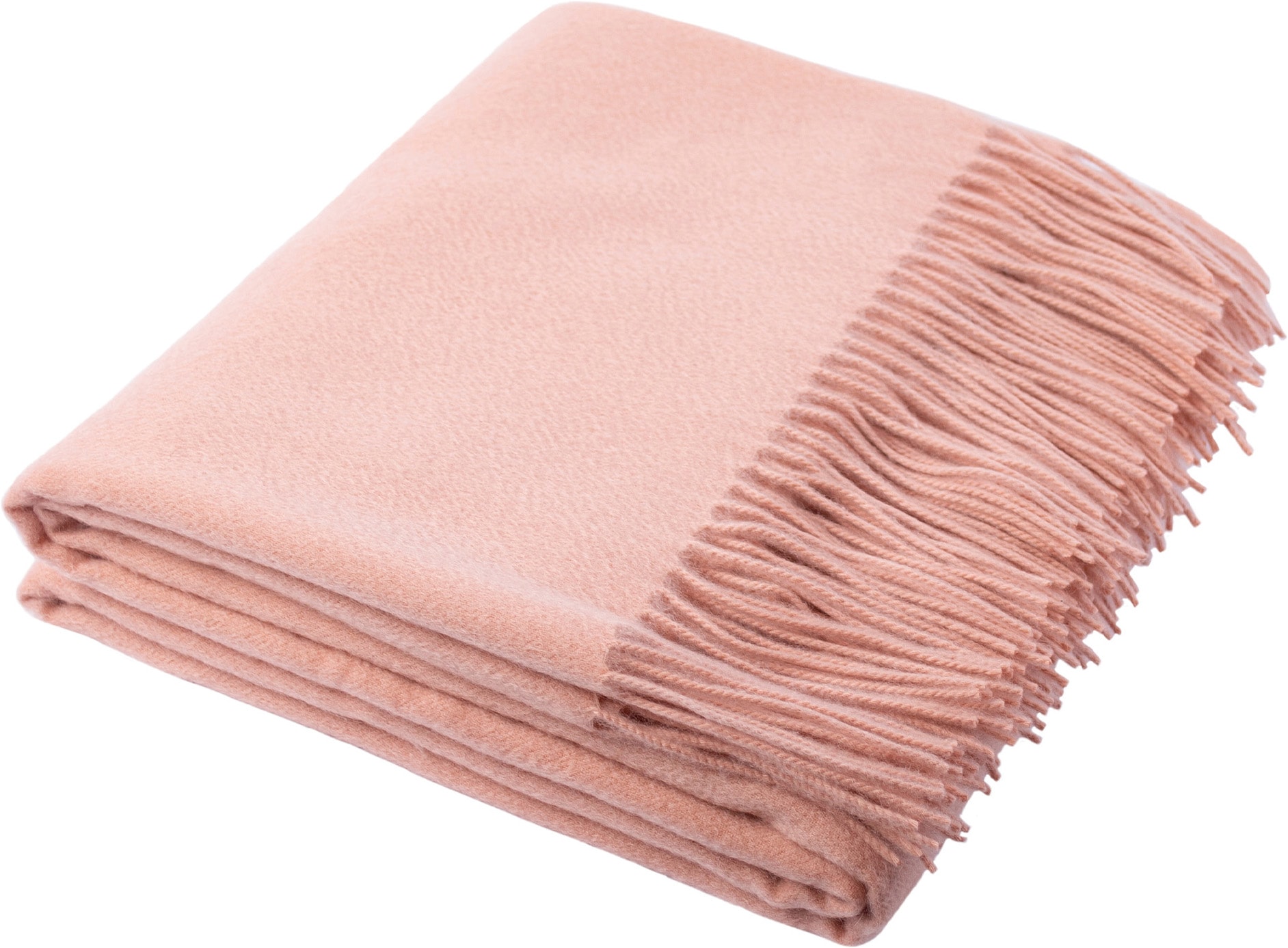 ZOEPPRITZ1828 Wohndecke "Since 1828 Cashmere" Klassisch unifarbenes Plaid aus besonders feinem Cashmere