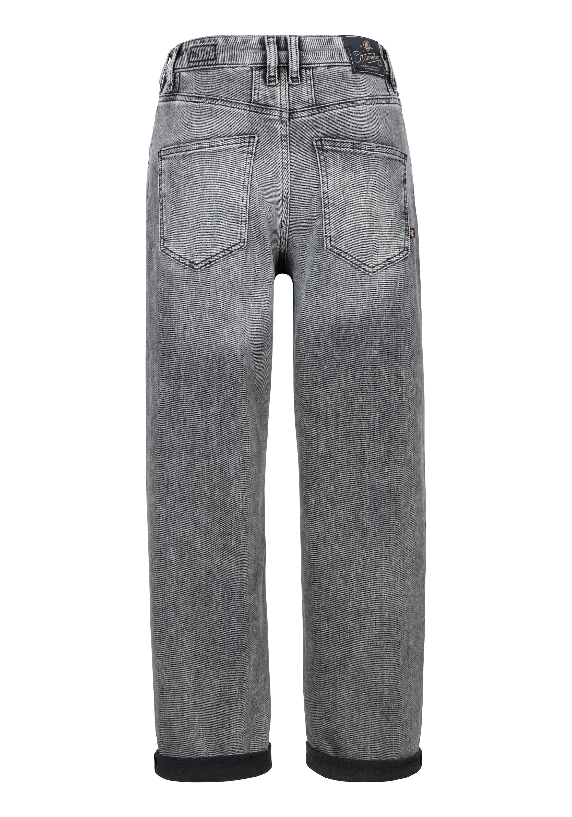 Herrlicher Loose-fit-Jeans »Brooke Organic Denim Brushed«, mit figurbetonenden Abnähern vorn