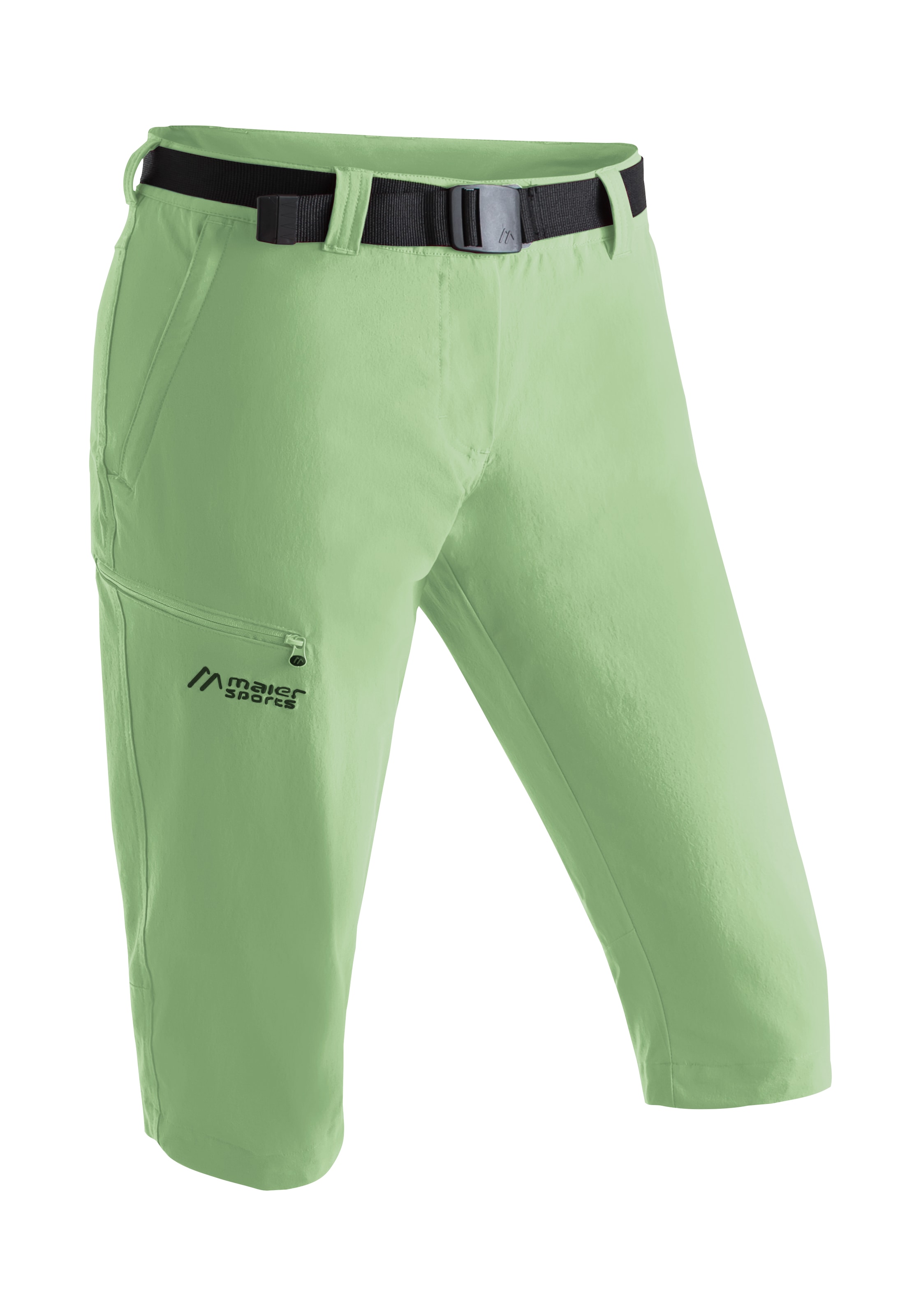 Maier Sports Caprihose "Inara slim 3/4", Damen Wanderhose, atmungsaktive Outdoorhose, 3/4 Hose mit 3 Taschen