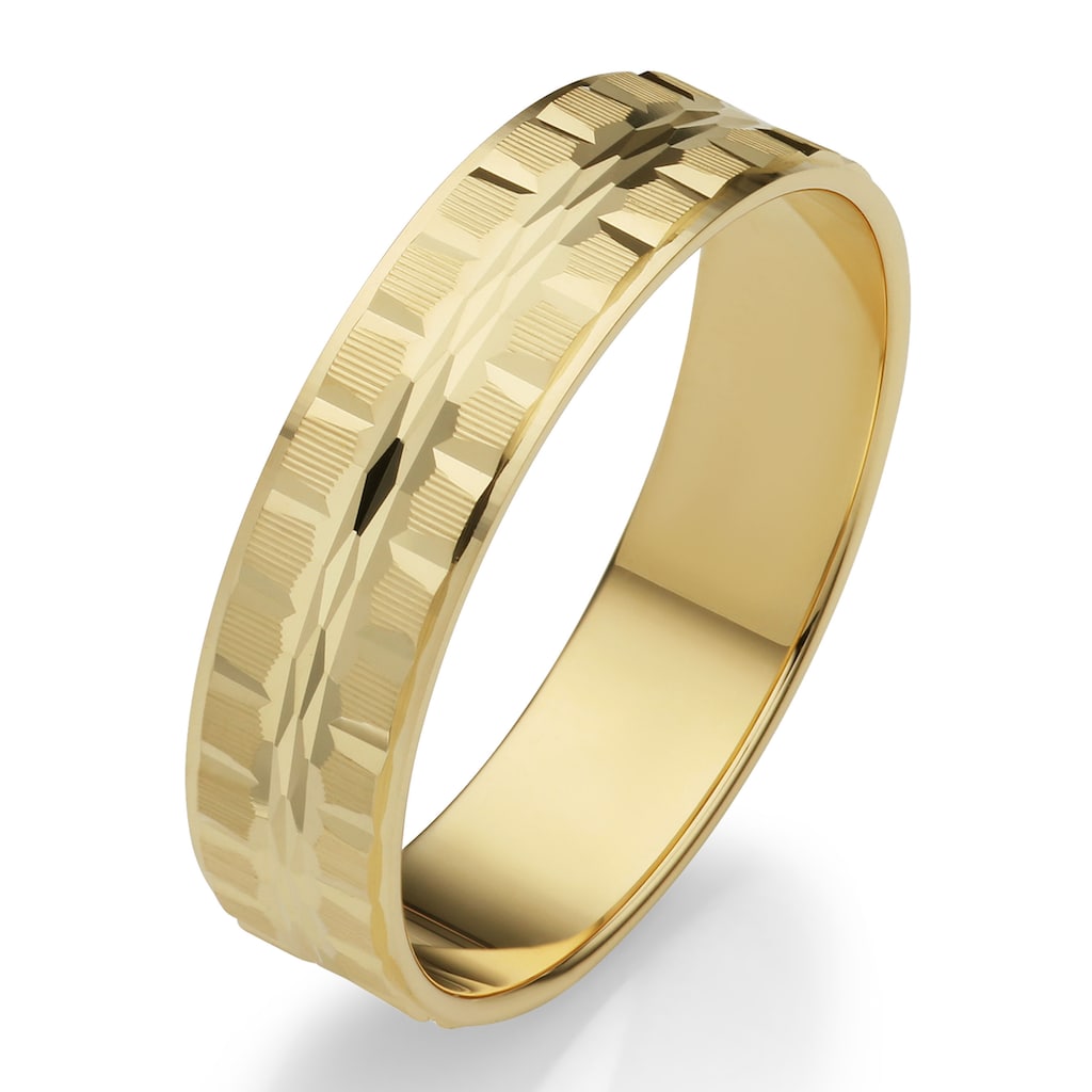 Firetti Trauring »Schmuck Geschenk Gold 375 Hochzeit Ehering "LIEBE"«